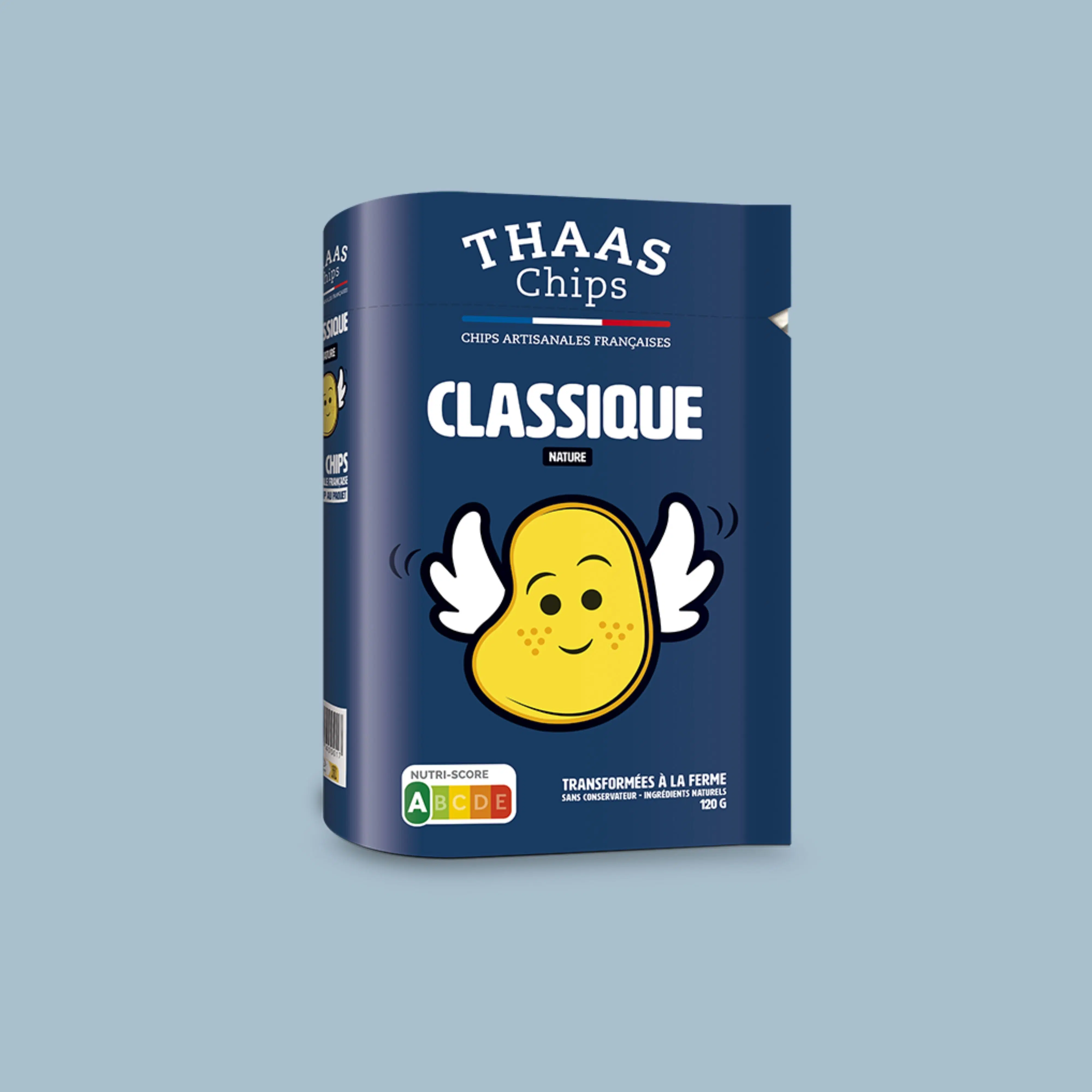 Plain crisps 120 gr "Classic"