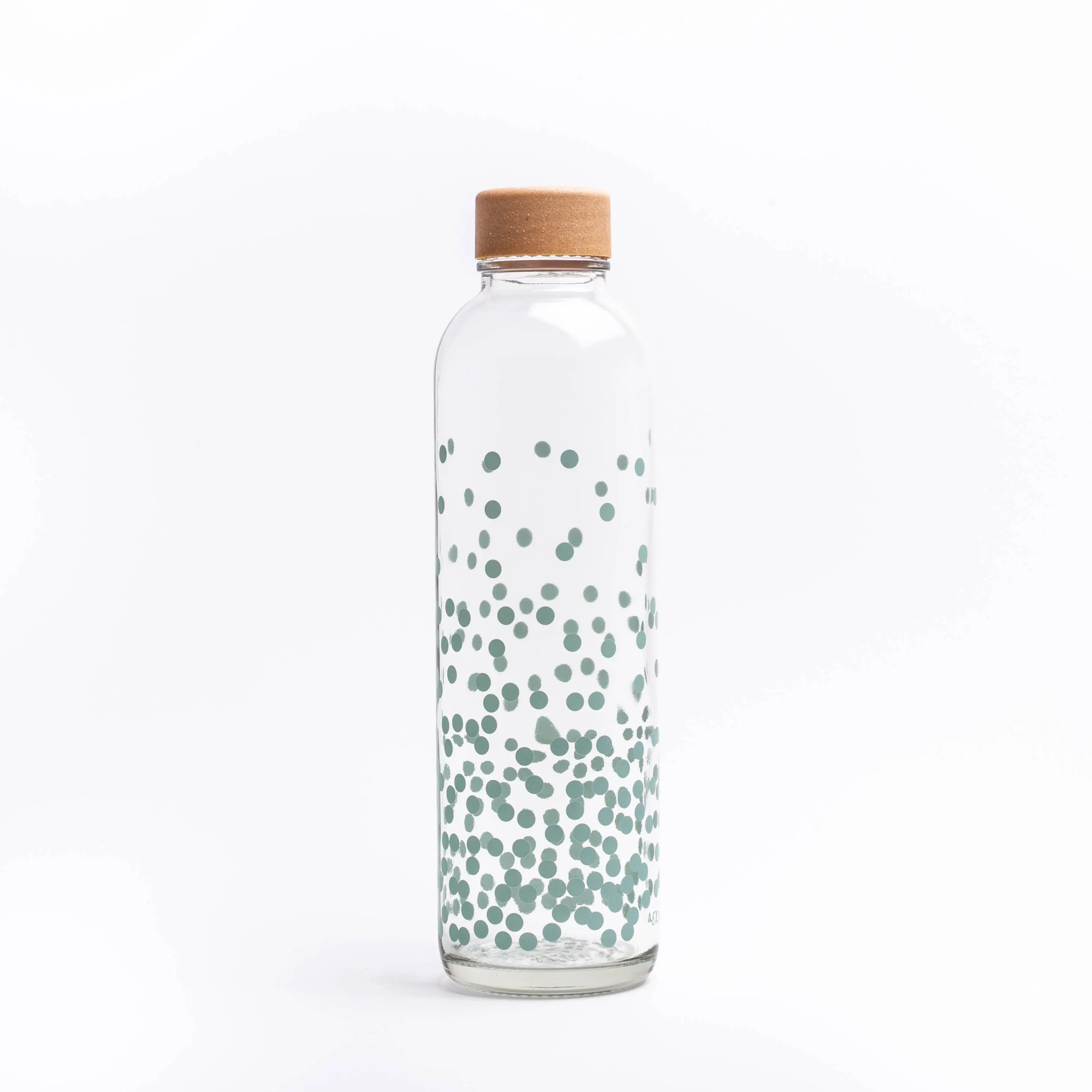 Glass drinking bottle - CARRY Bottle PURE HAPPINESS 0.7l