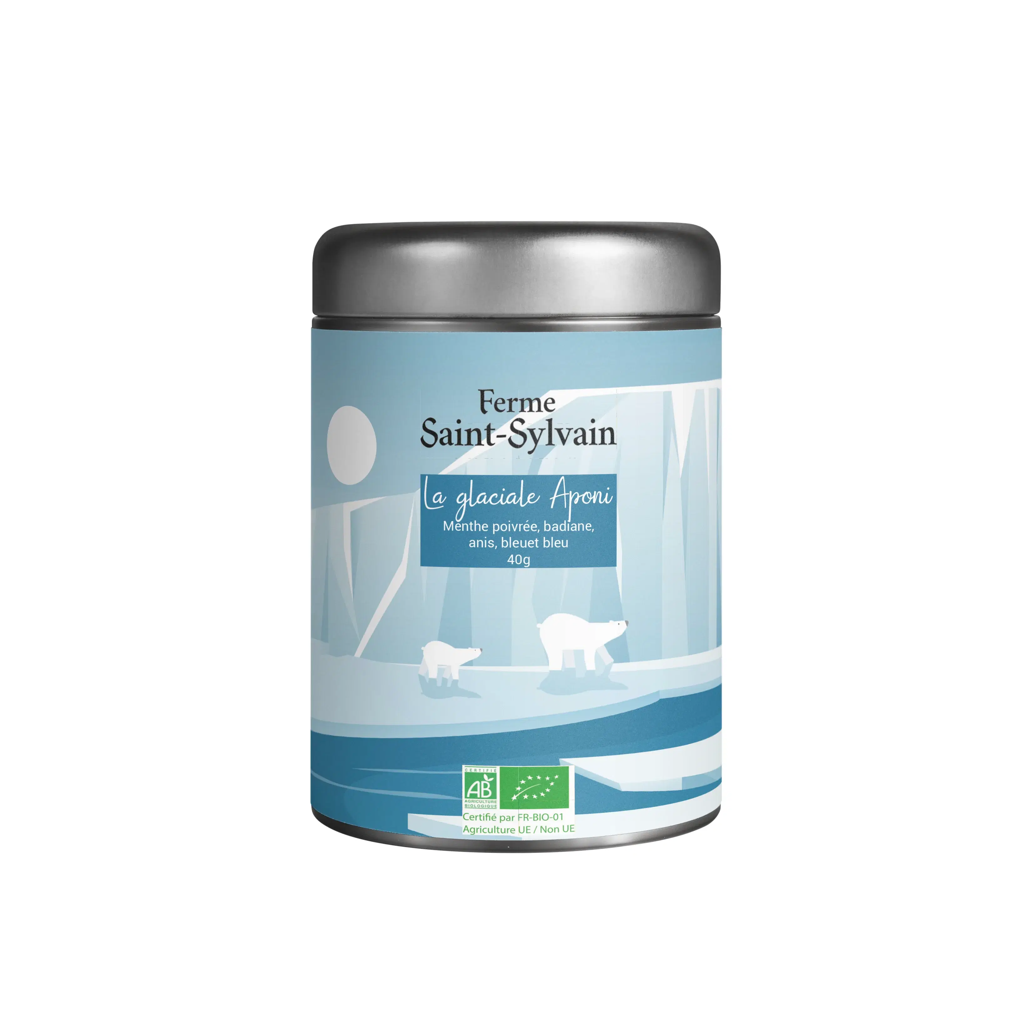 Aponi Icy 40g - Bio-Kräutertee mit frischen und delikaten Aromen