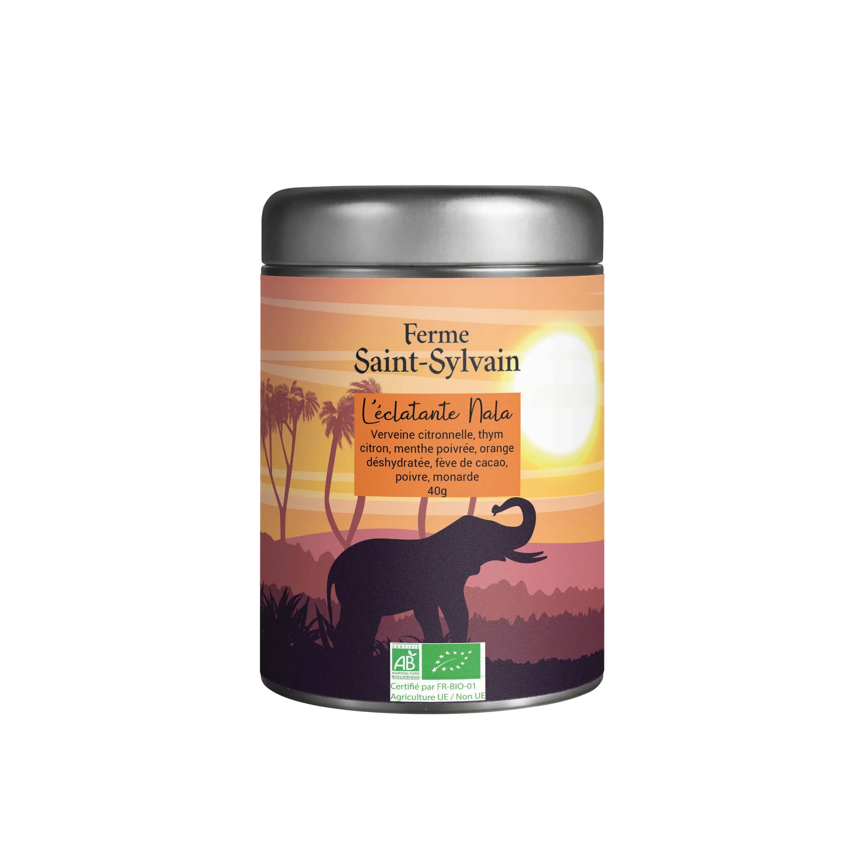 Der strahlende Nala 40g - Bio-Aufguss mit leuchtenden und aromatischen Aromen