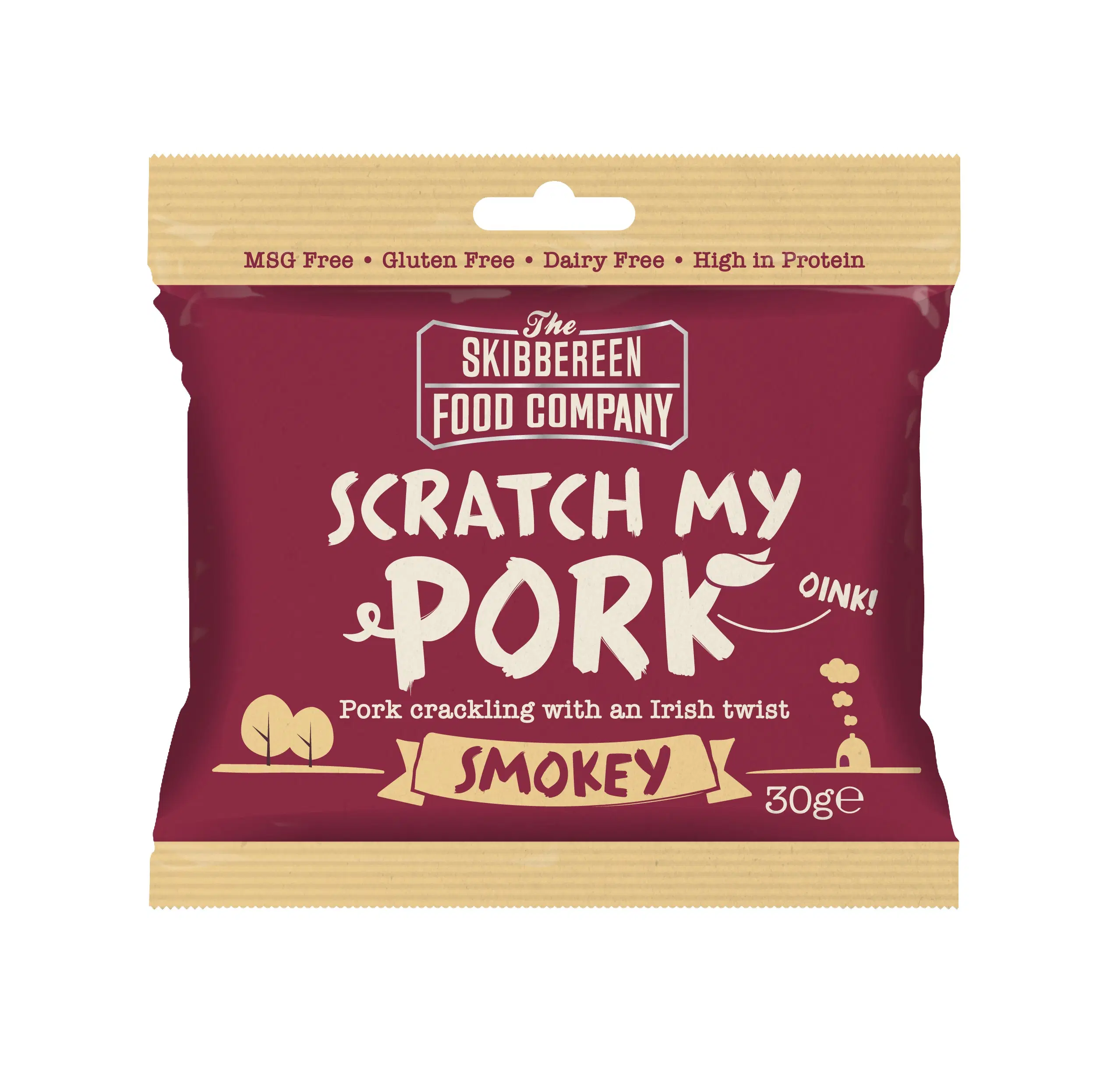 Scratch My Pork - Craquelins de Porc / Saveur Fumée (24 x 30g)
