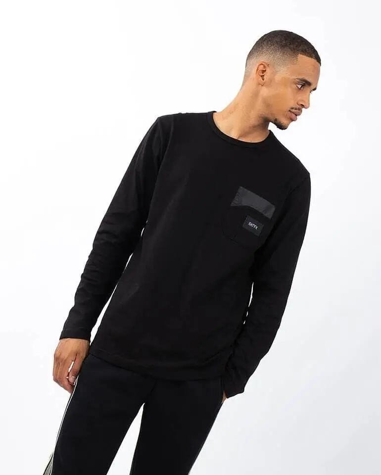 Long Sleeve Blend Black