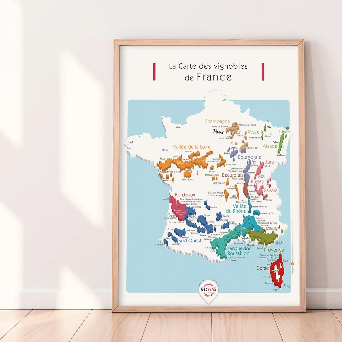 French wine poster 50x70 - Sparkling