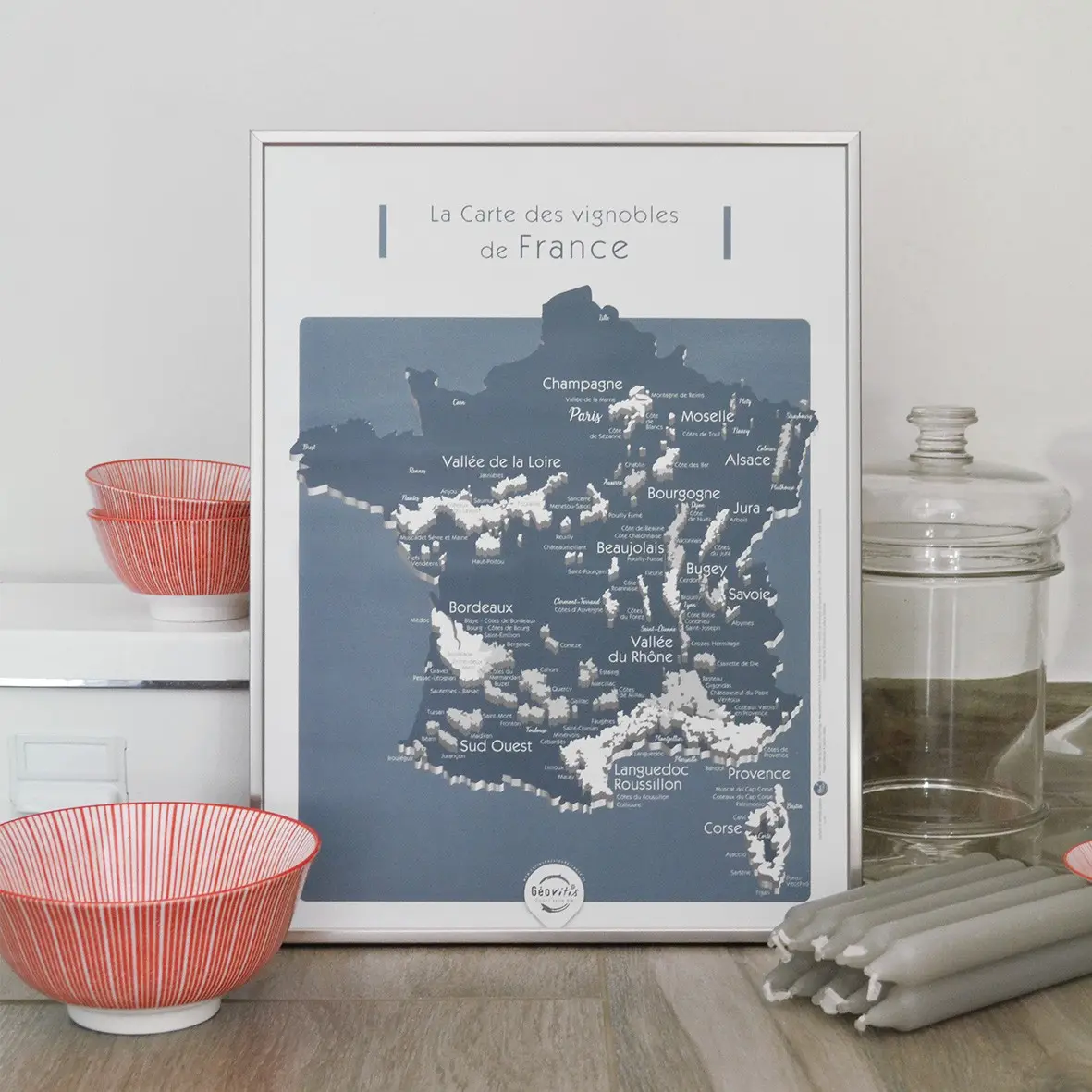 France wine poster 30x40 - Surprising