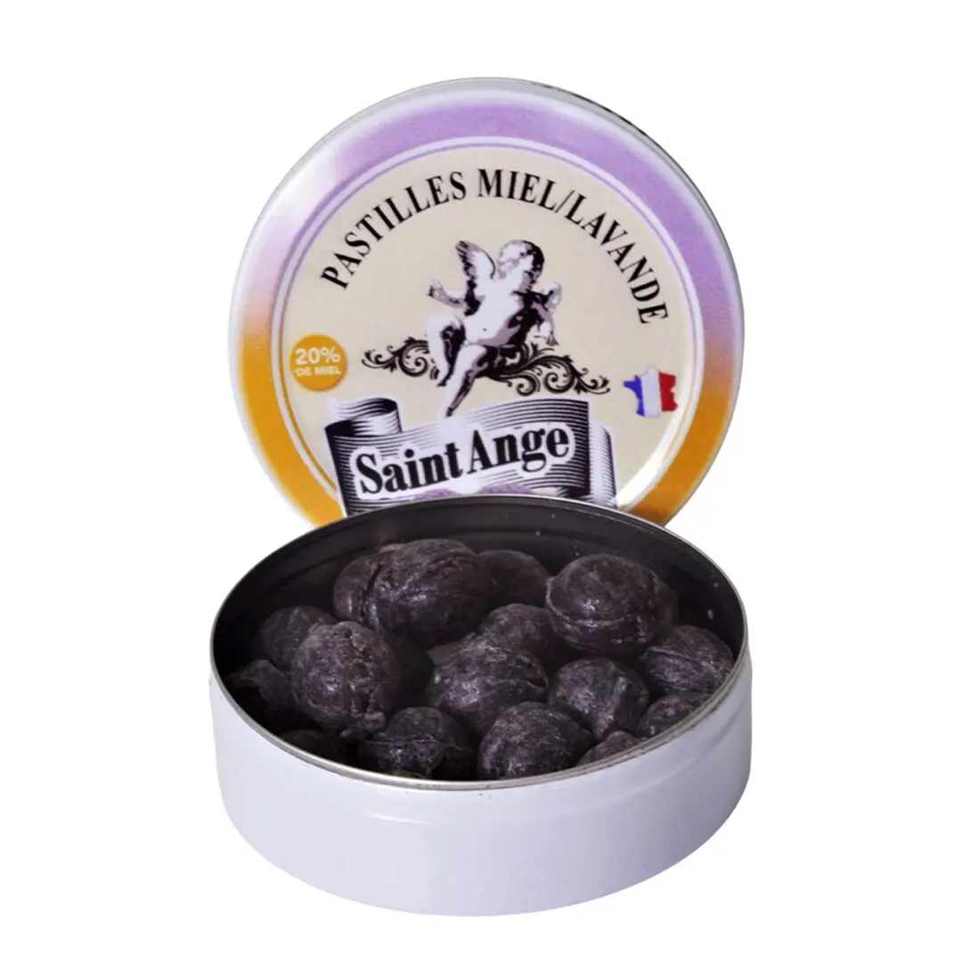 Saint Ange | Bonbons Artisanaux | Saveur Miel Lavande | Boîte 50 g