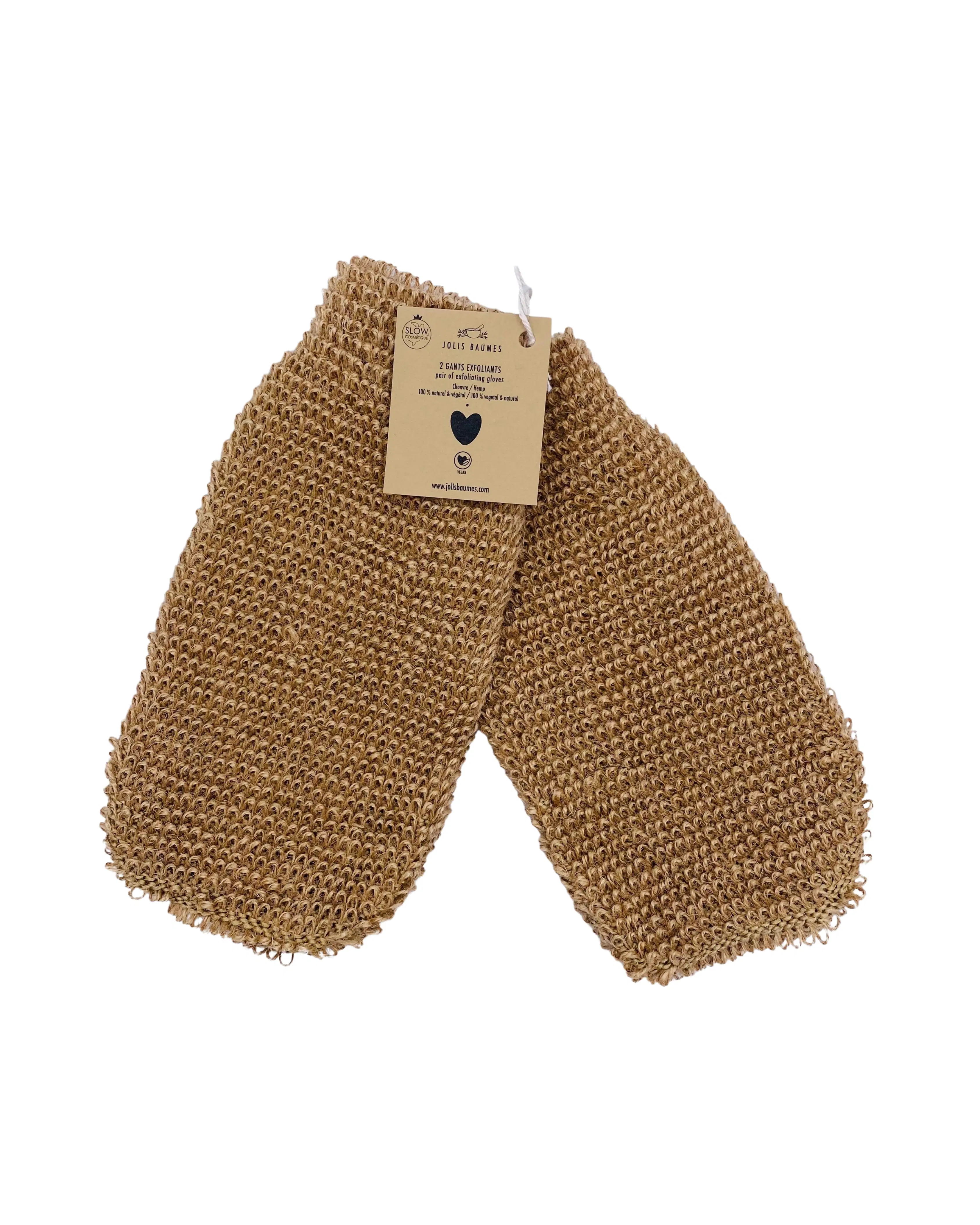 Natural Hemp Exfoliating Gloves – Hammam Scrub & Velvety Skin