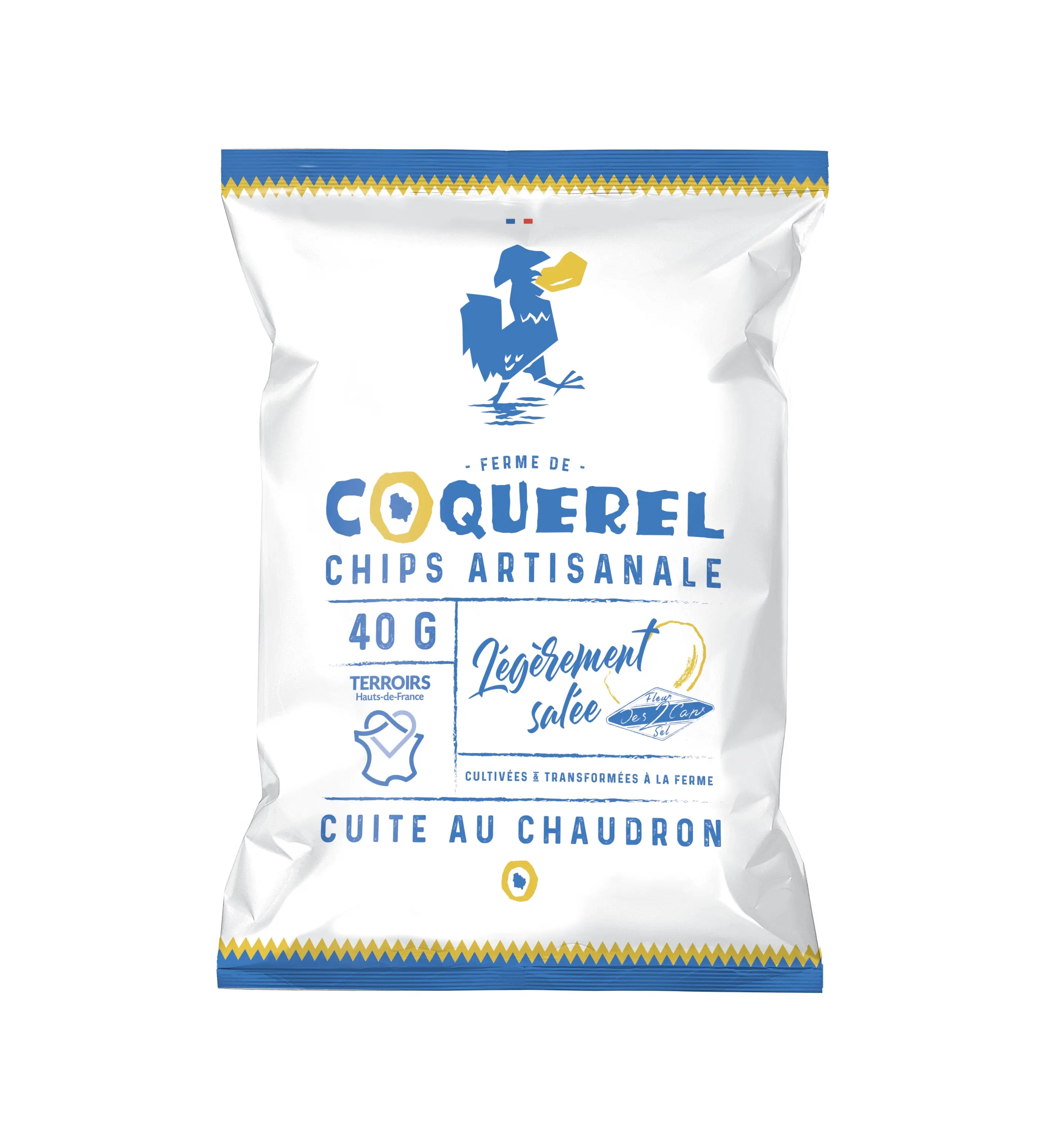 The Chips Coquerel - Lightly salted - 40gr