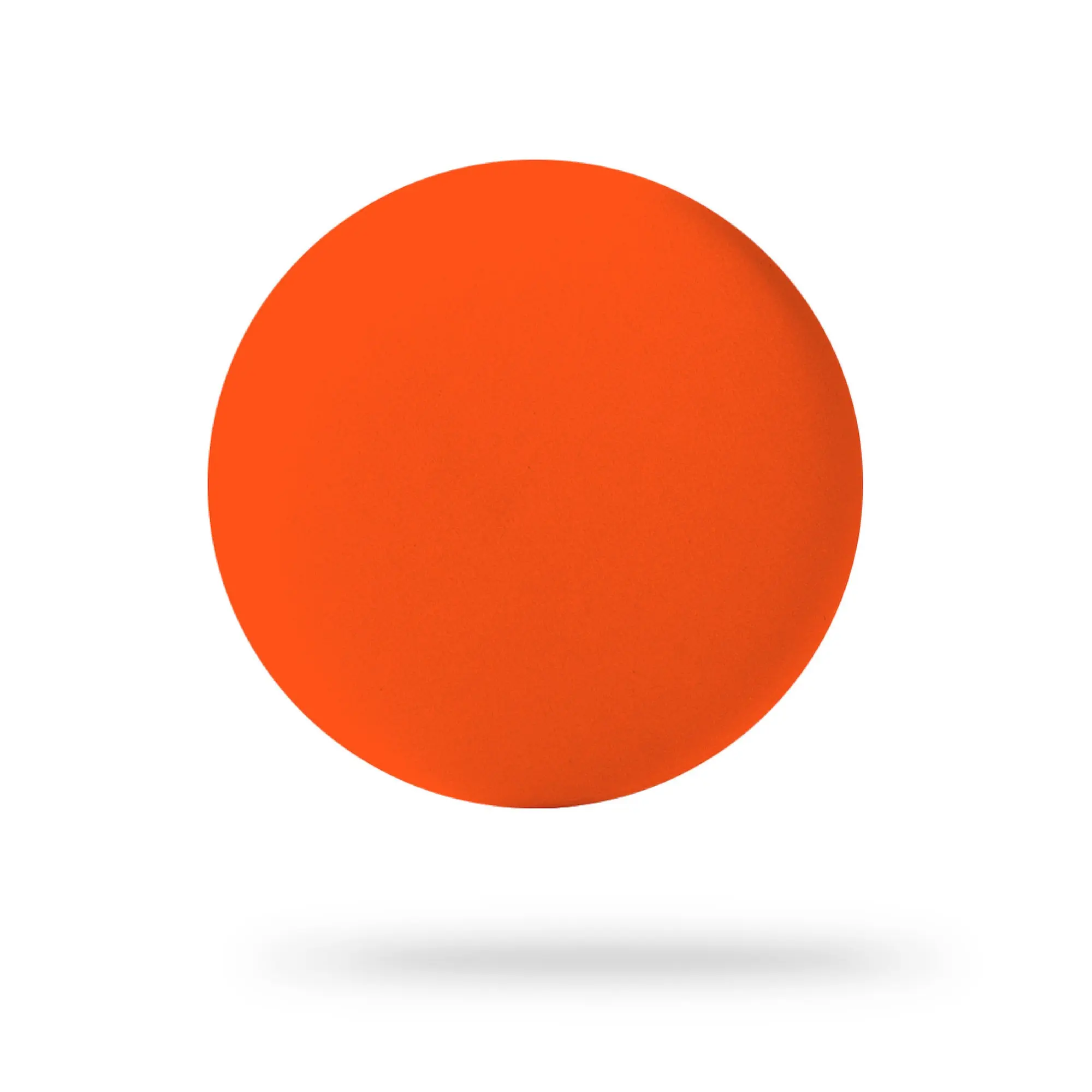 reflective badge reflector minimal clean design accessory neon orange