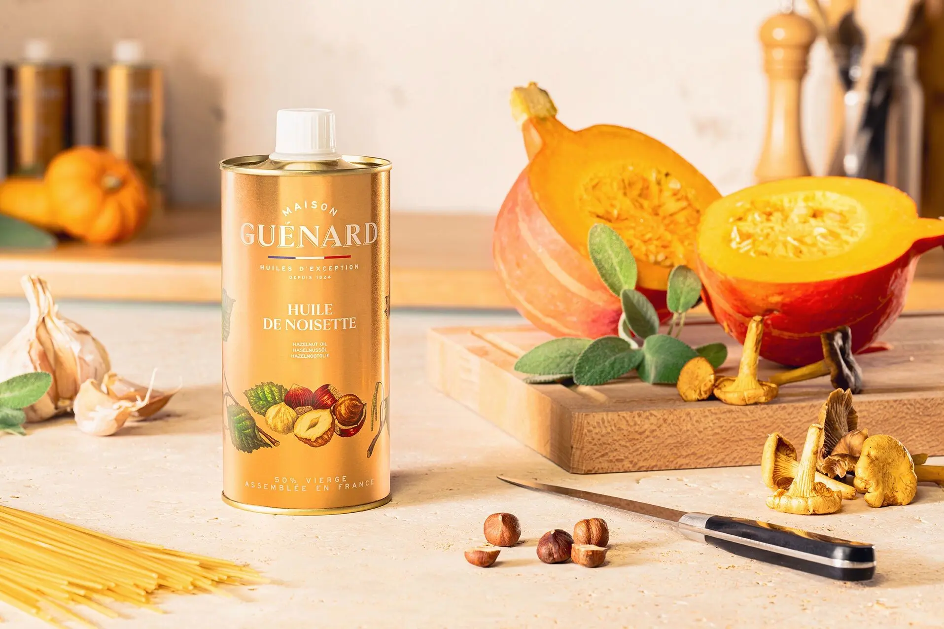 Hazelnut Oil - 50% virgin - 50cL can