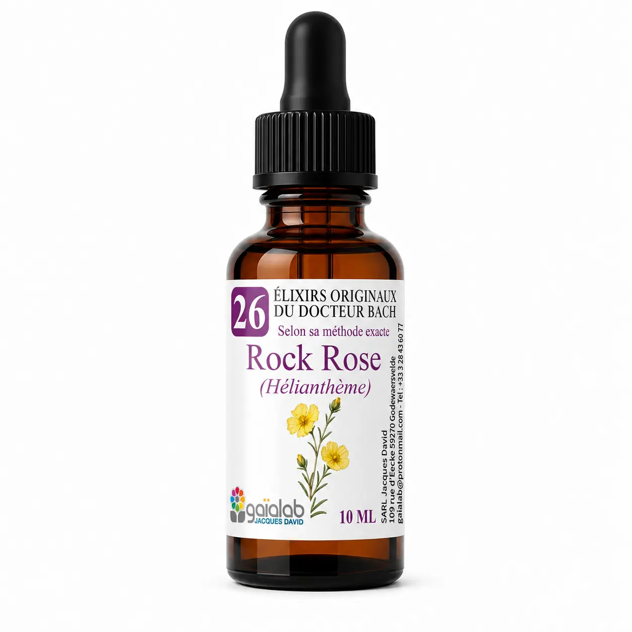 Rock Rose (Helianthemum) - Organic Bach Flower Remedy*