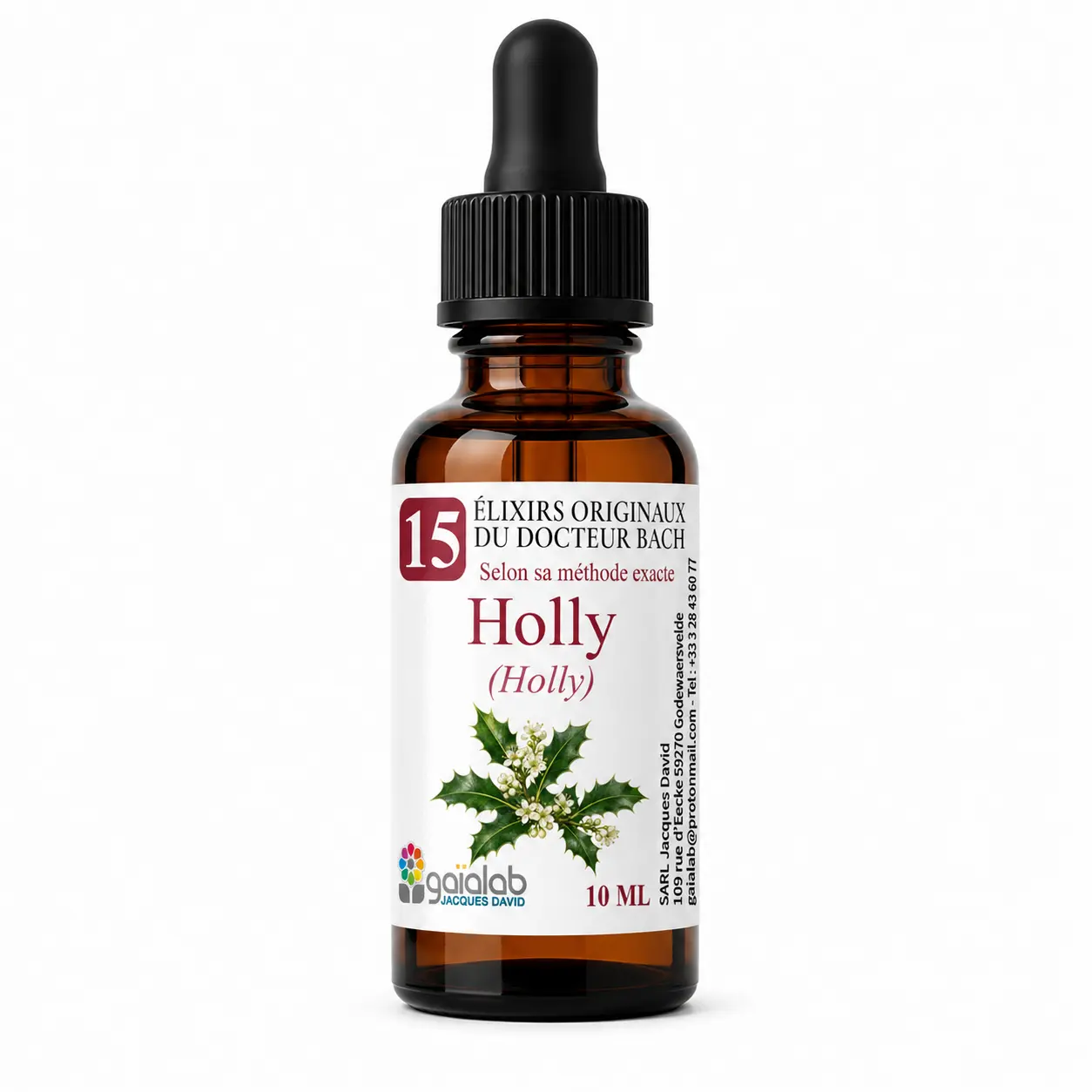 Holly - Organic Bach Flower Remedy*