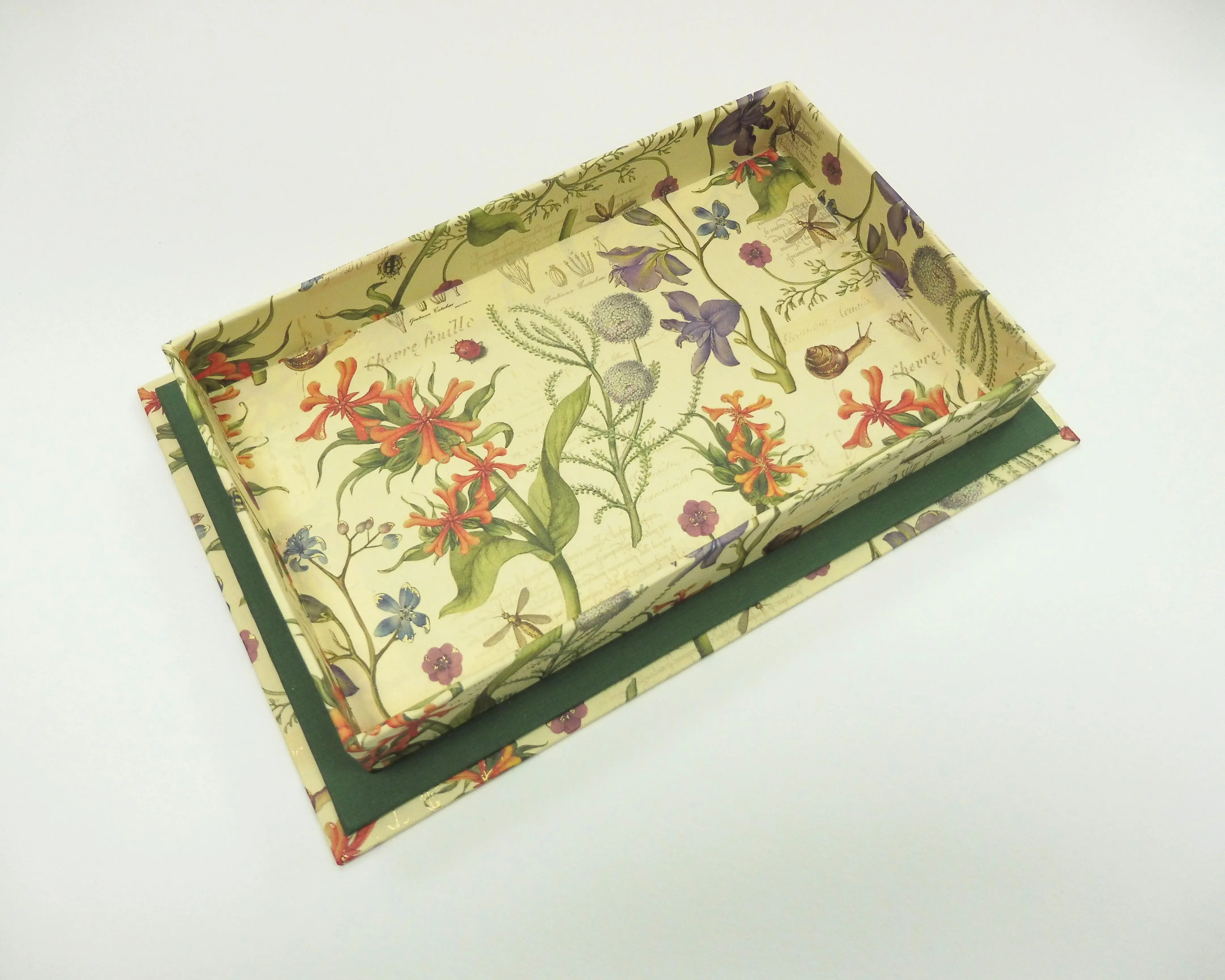 Desk storage tray