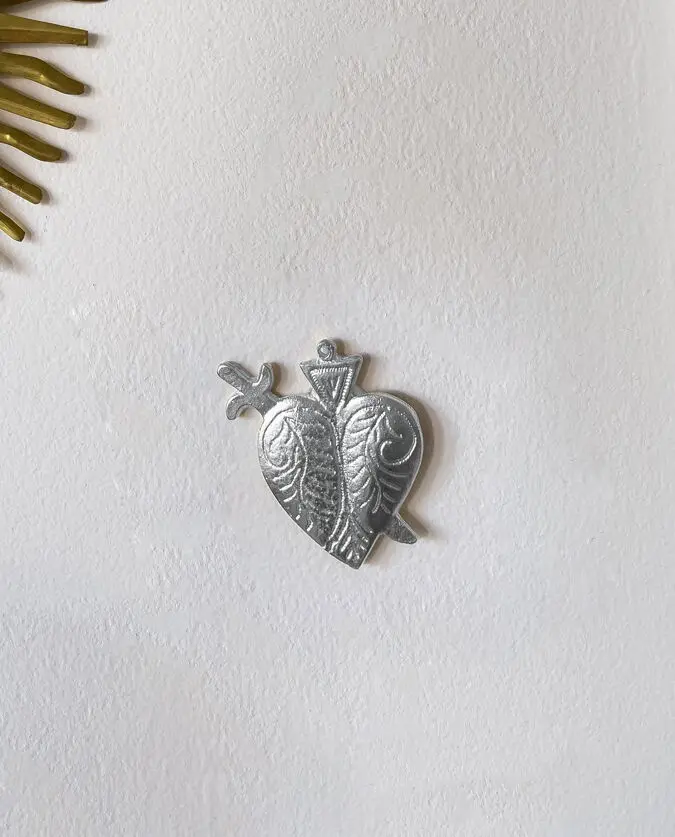 Milagro ex-voto dague - Argent