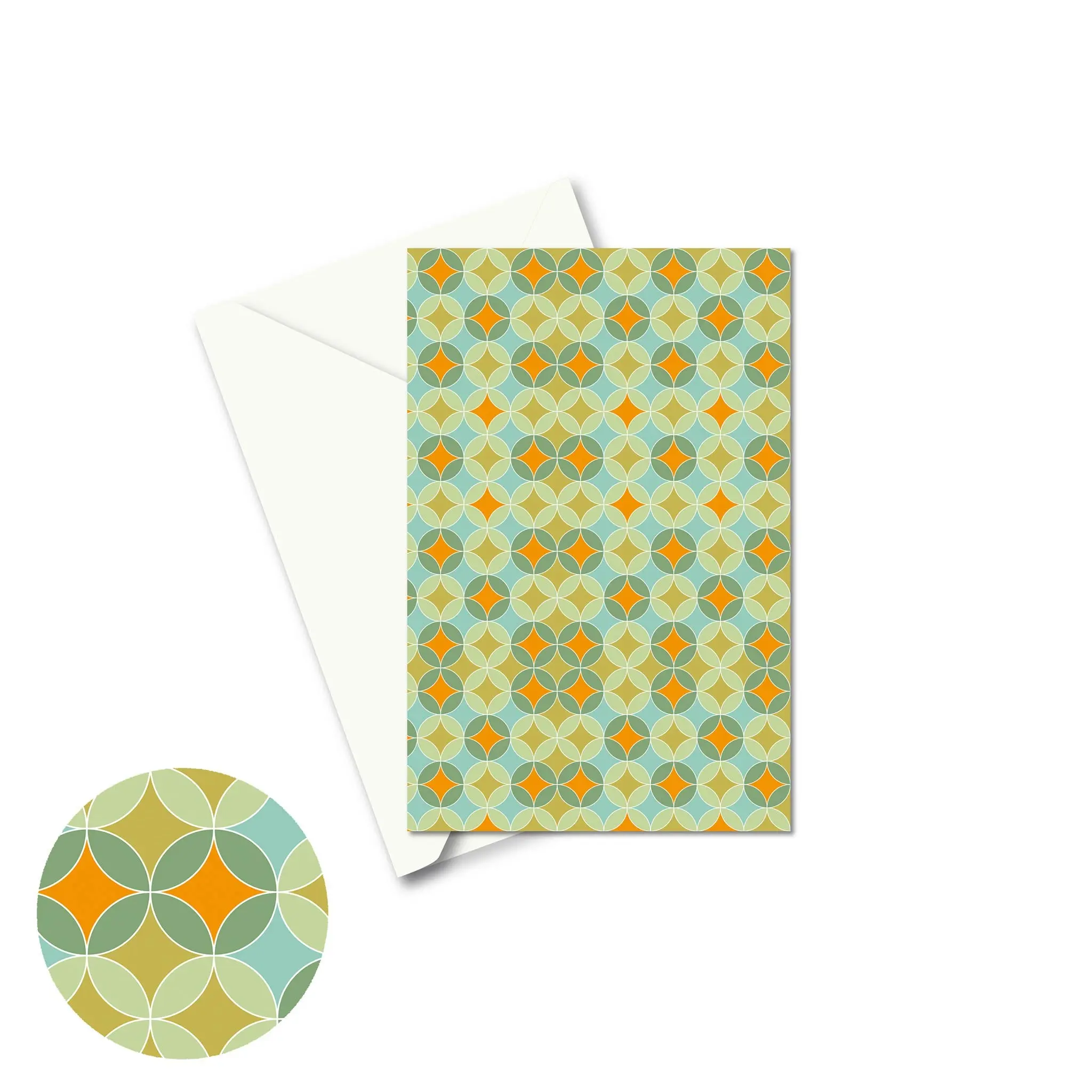 Greeting card - With dot and star