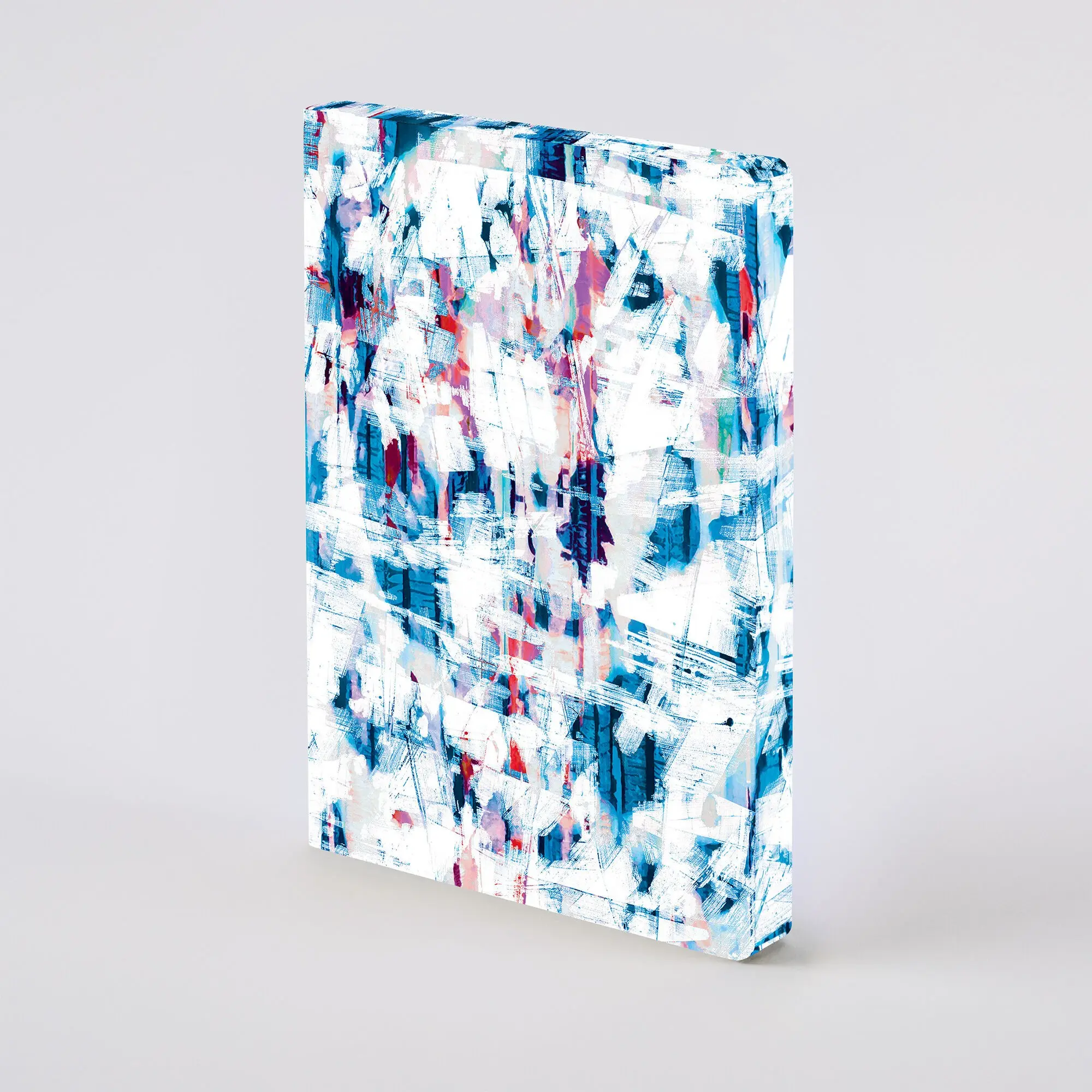 Strata-Composition L | nuuna notebook A5+ | Dotted Journal | 3.5mm dot grid | 256 numbered pages | 120g premium paper | Jeans label material | vegan | sustainably produced in Germany