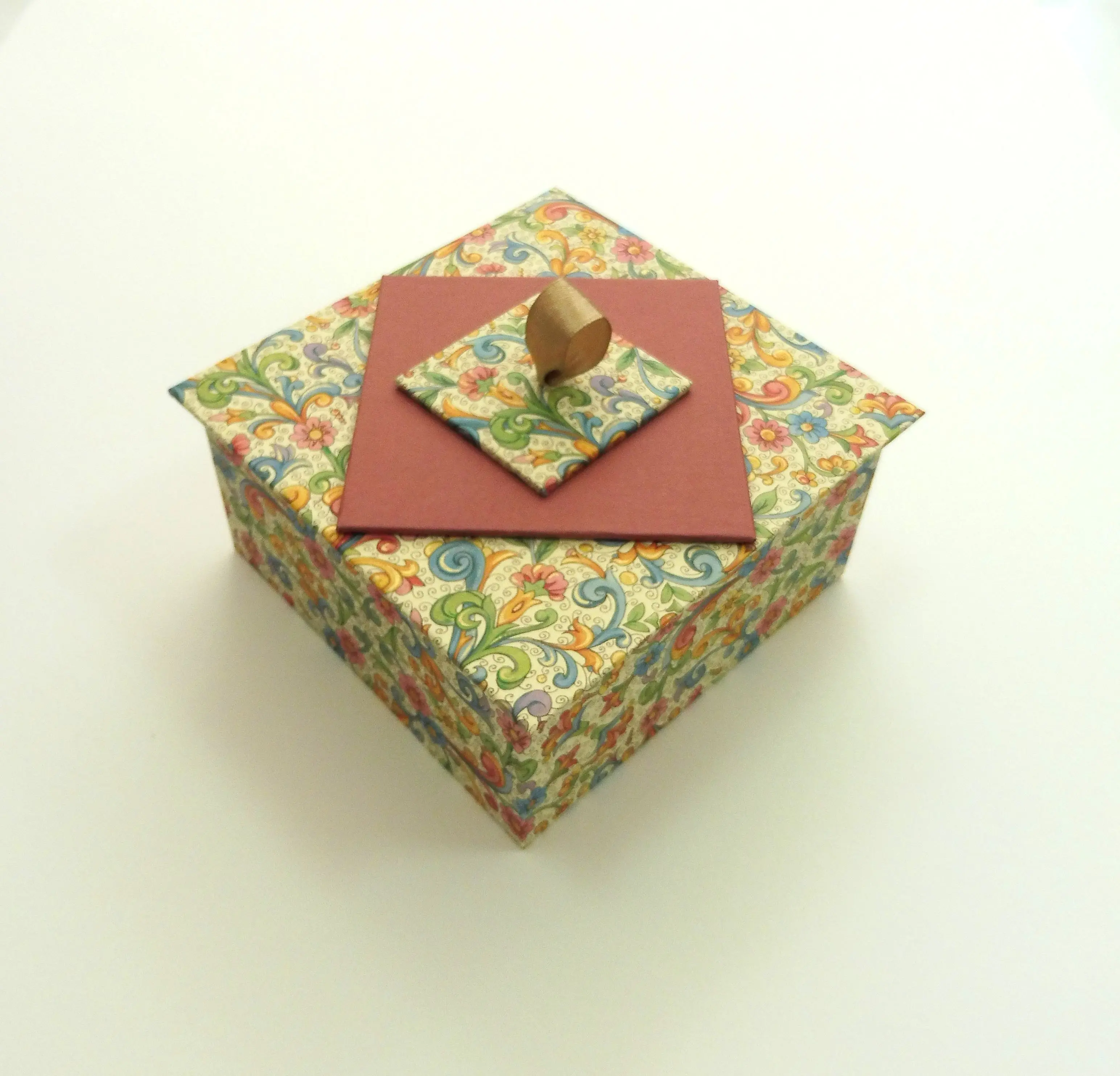 Square writing box, Florence