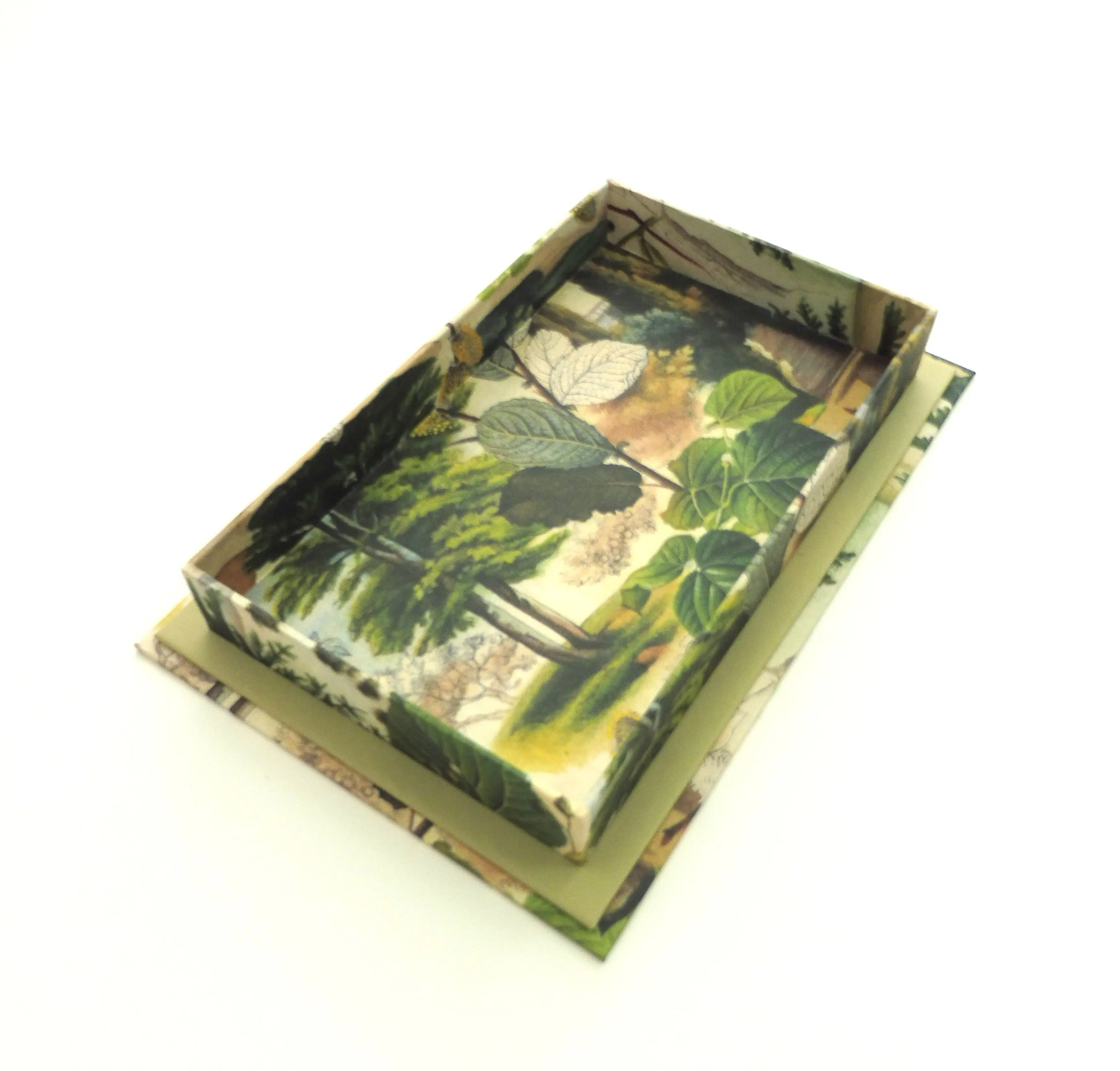Desk storage tray