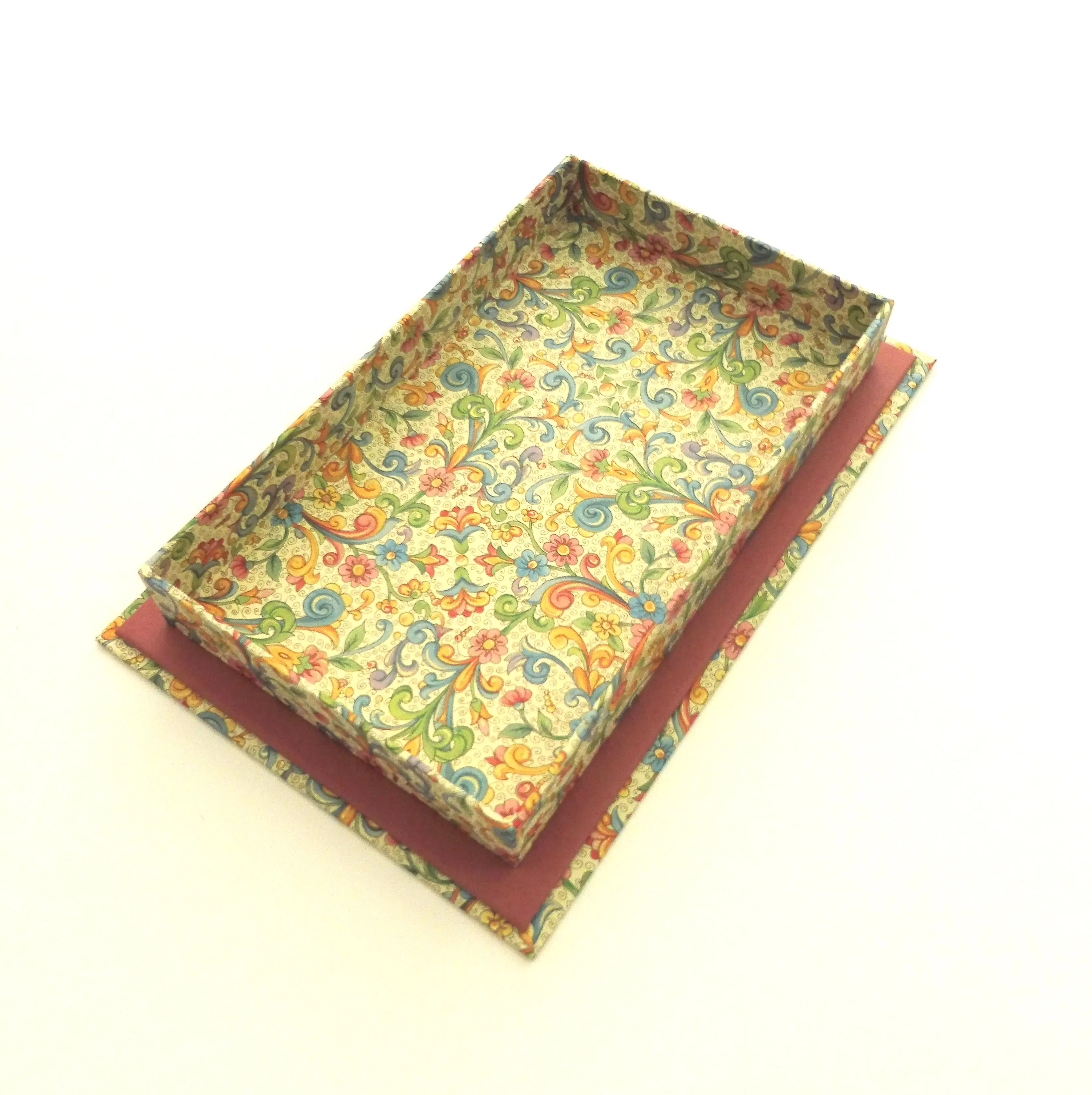 Desk storage tray