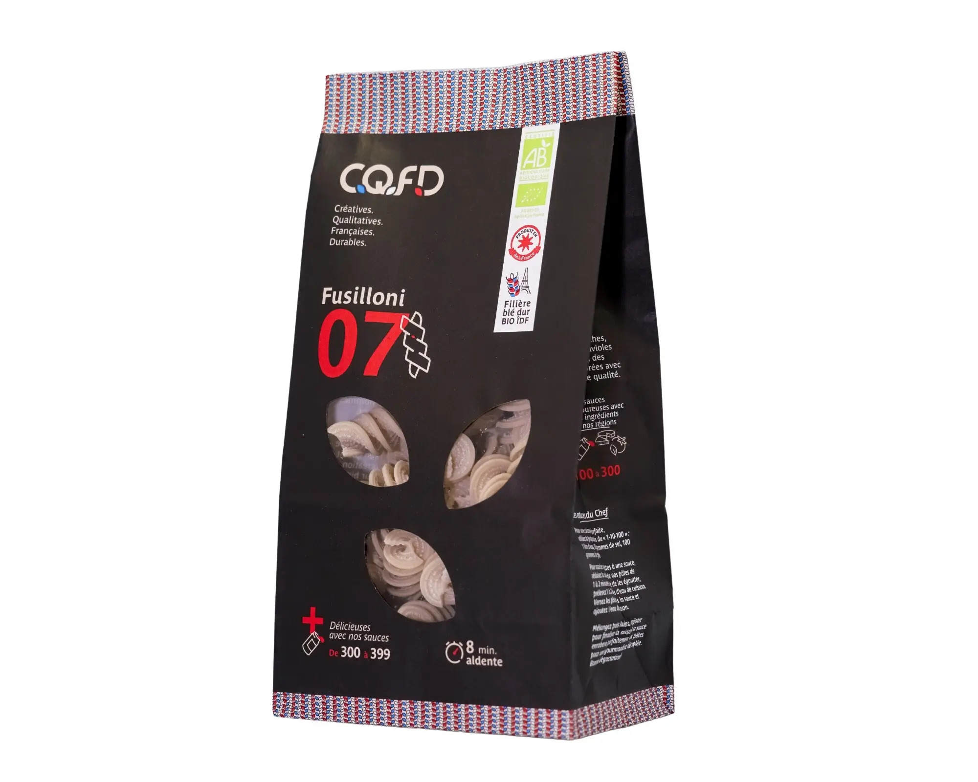 Organic pasta - 07 Fusilloni (500g bag)