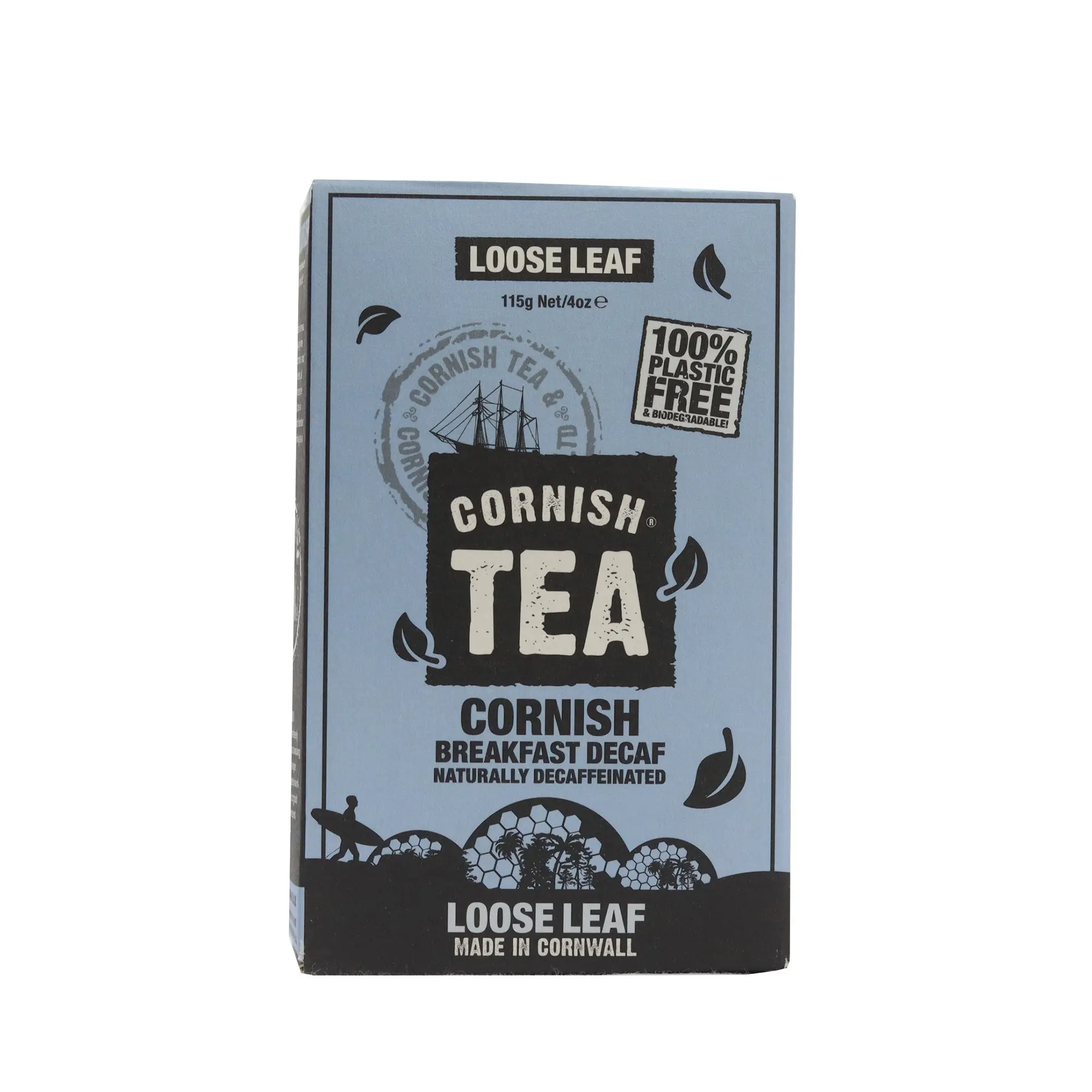 6 x 115g Loose Leaf Cornish Breakfast Decaf