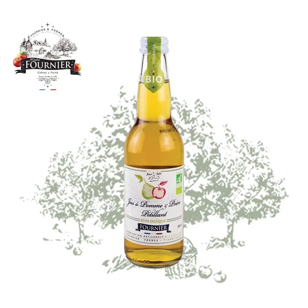 Pétillant Pomme Poire Bio - 33CL