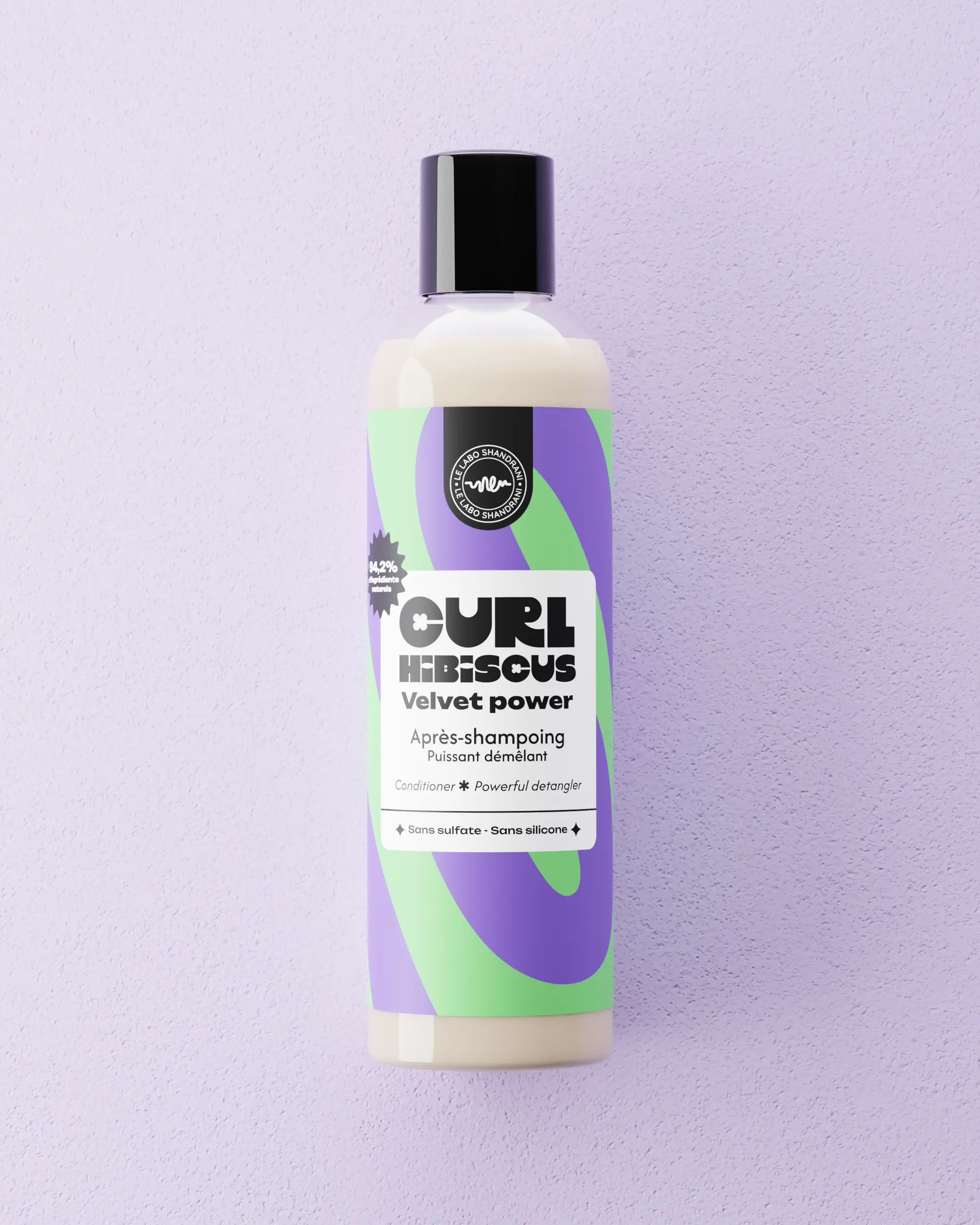 Intensiv feuchtigkeitsspendende Spülung – CURL HIBiSCUS – Velvet Power 250 ml