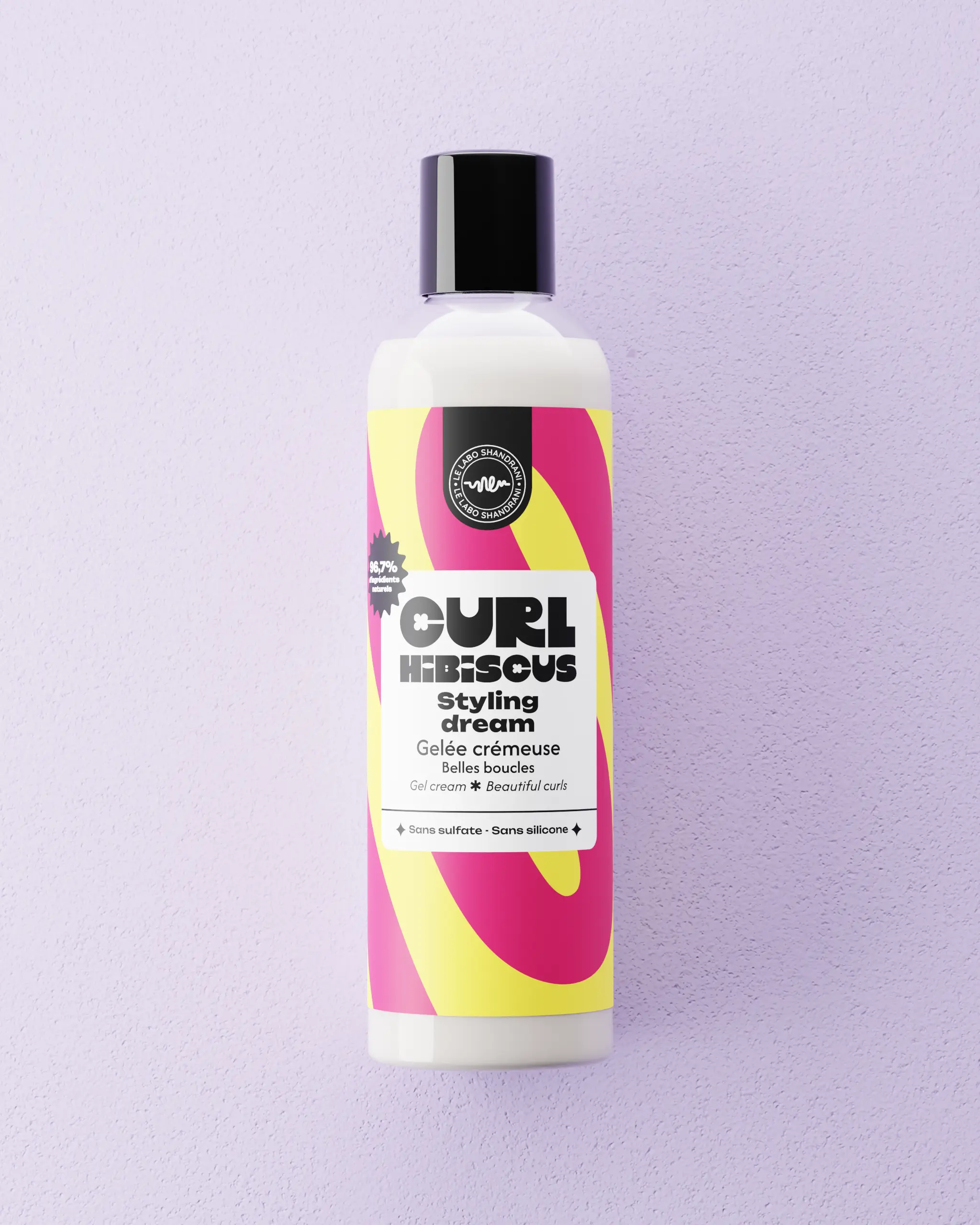 Cremiges Feuchtigkeitsgelee - CURL HIBISCUS - Styling Dream 250 ml