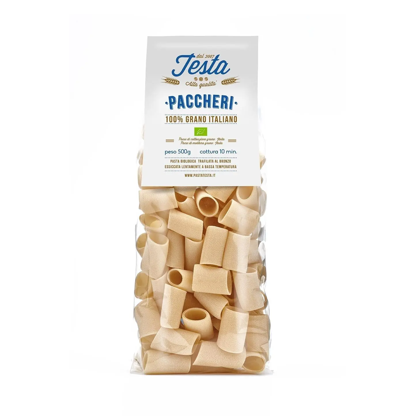 Organic Paccheri