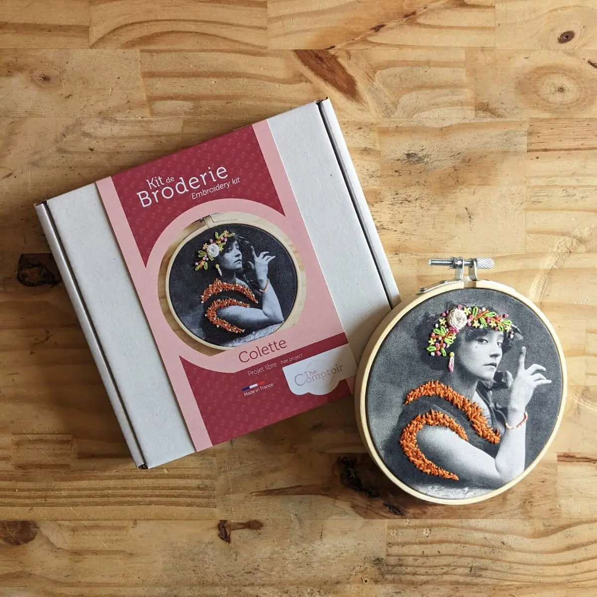 Colette - embroidery kit