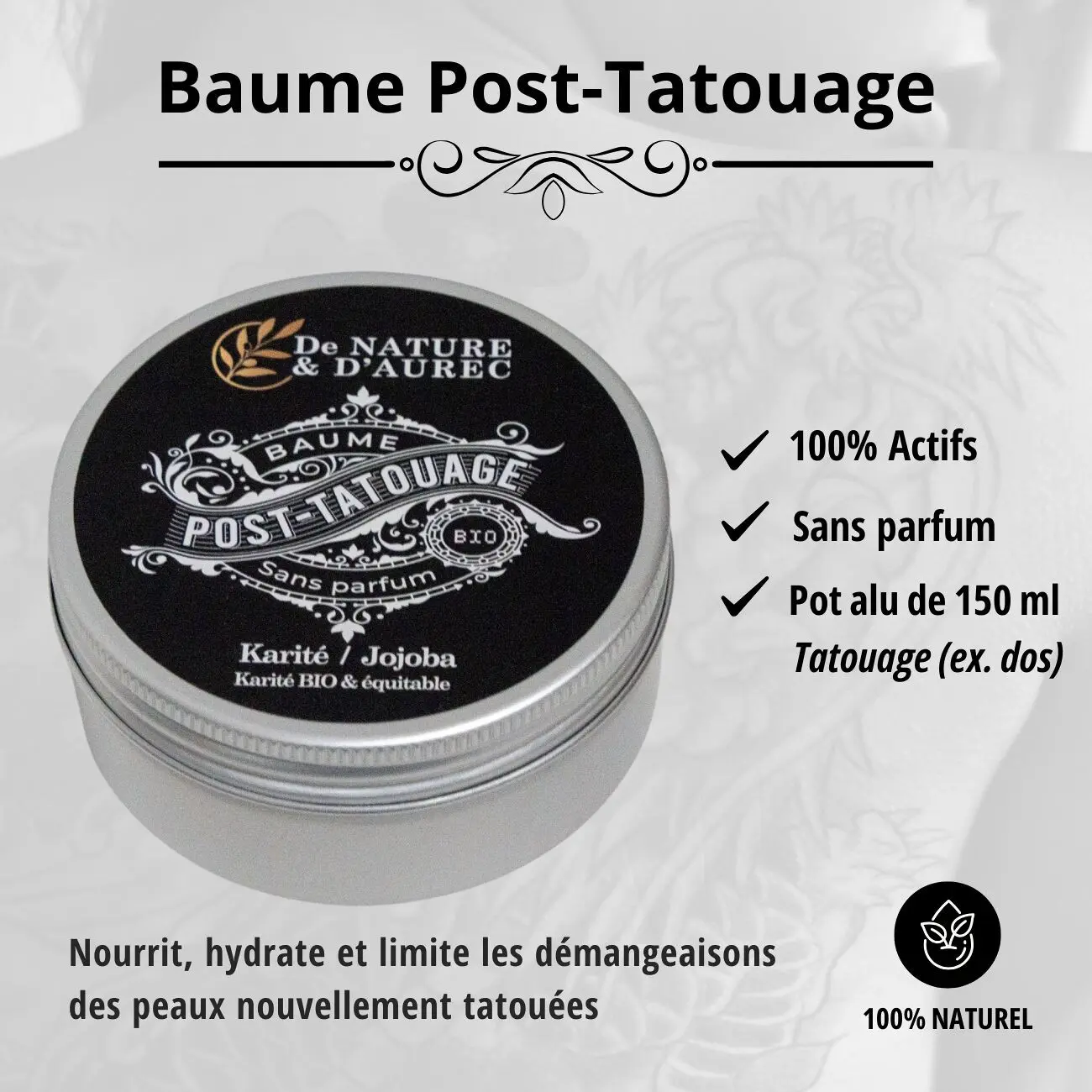 Post-Tattoo Balm - Large Size 150 ml