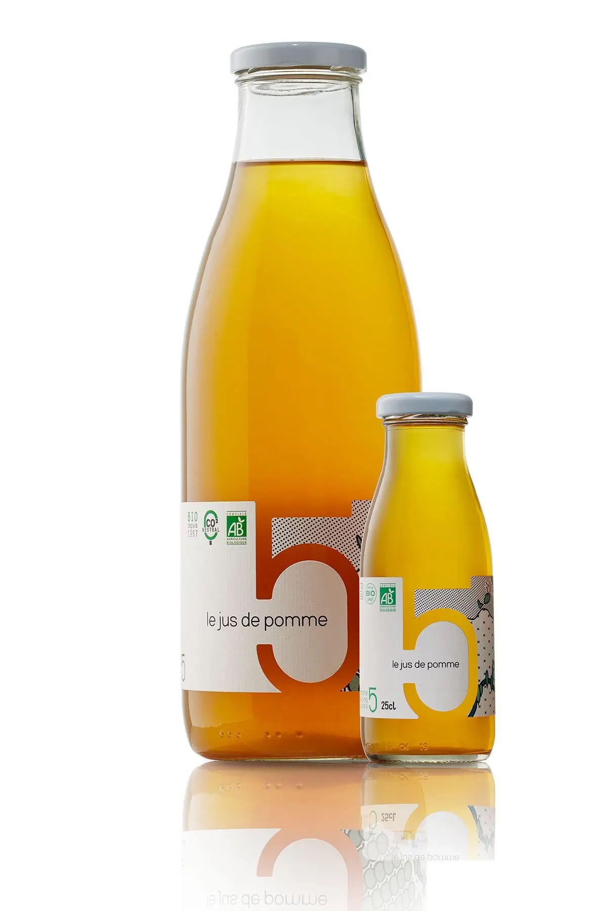 Le jus de pomme bio (25CL) - Bio et sans sulfites ajoutés
