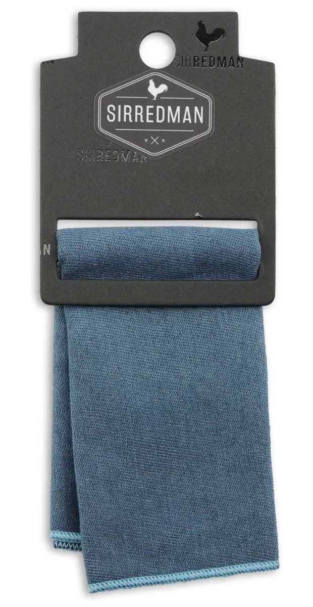Sir Redman Einstecktuch Soft Touch Jeansblau