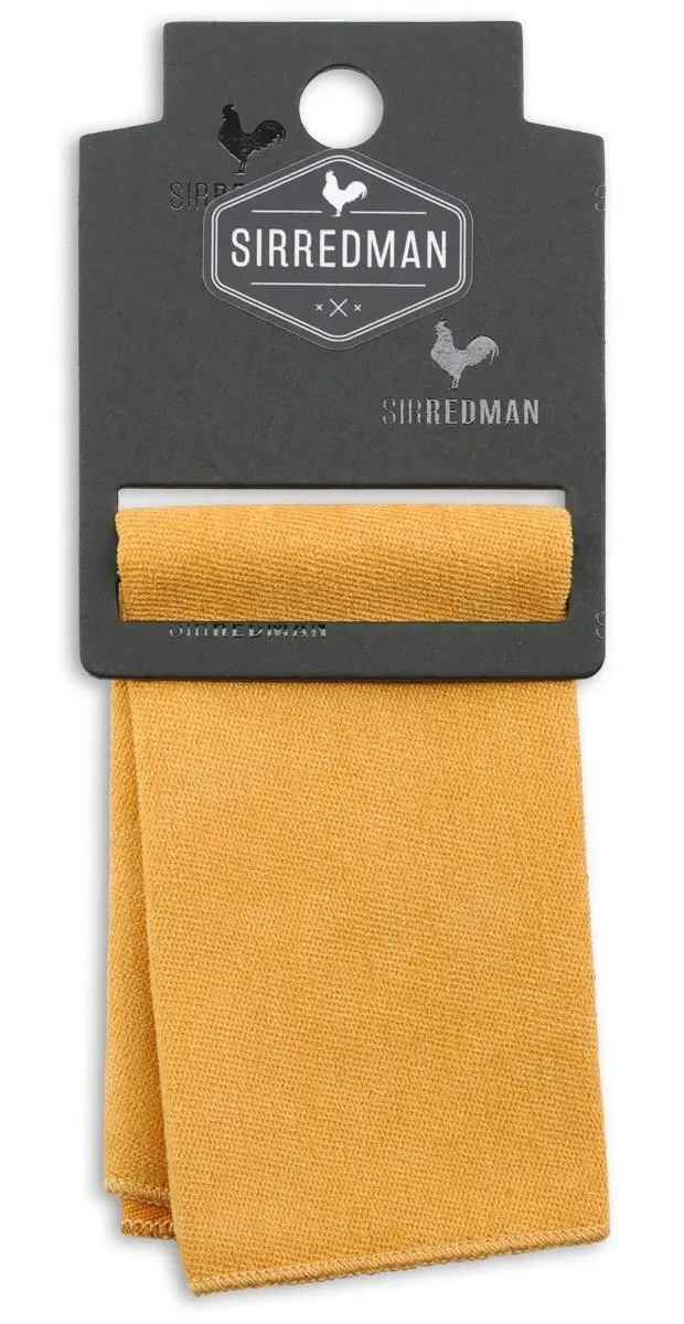 Sir Redman Einstecktuch Soft Touch Ocker