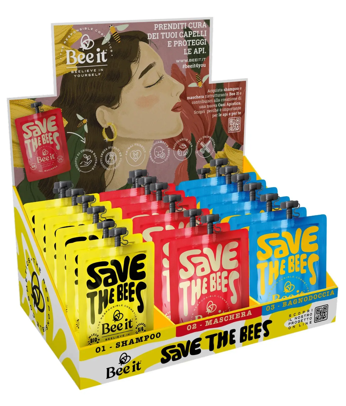 Présentoir 36pcs 50ml