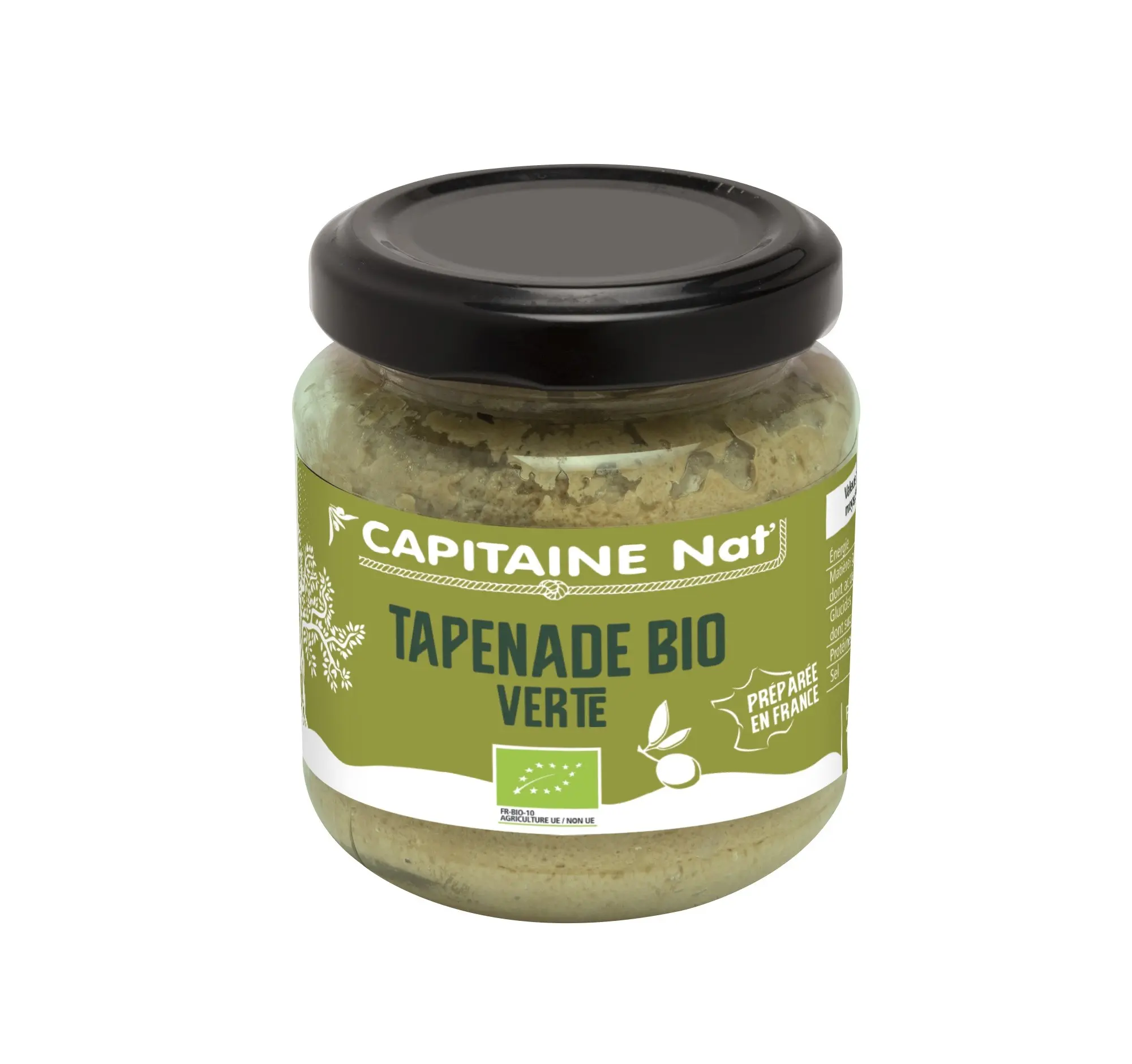 TAPENADE VERDE ORGÁNICA PARA UNTAR*