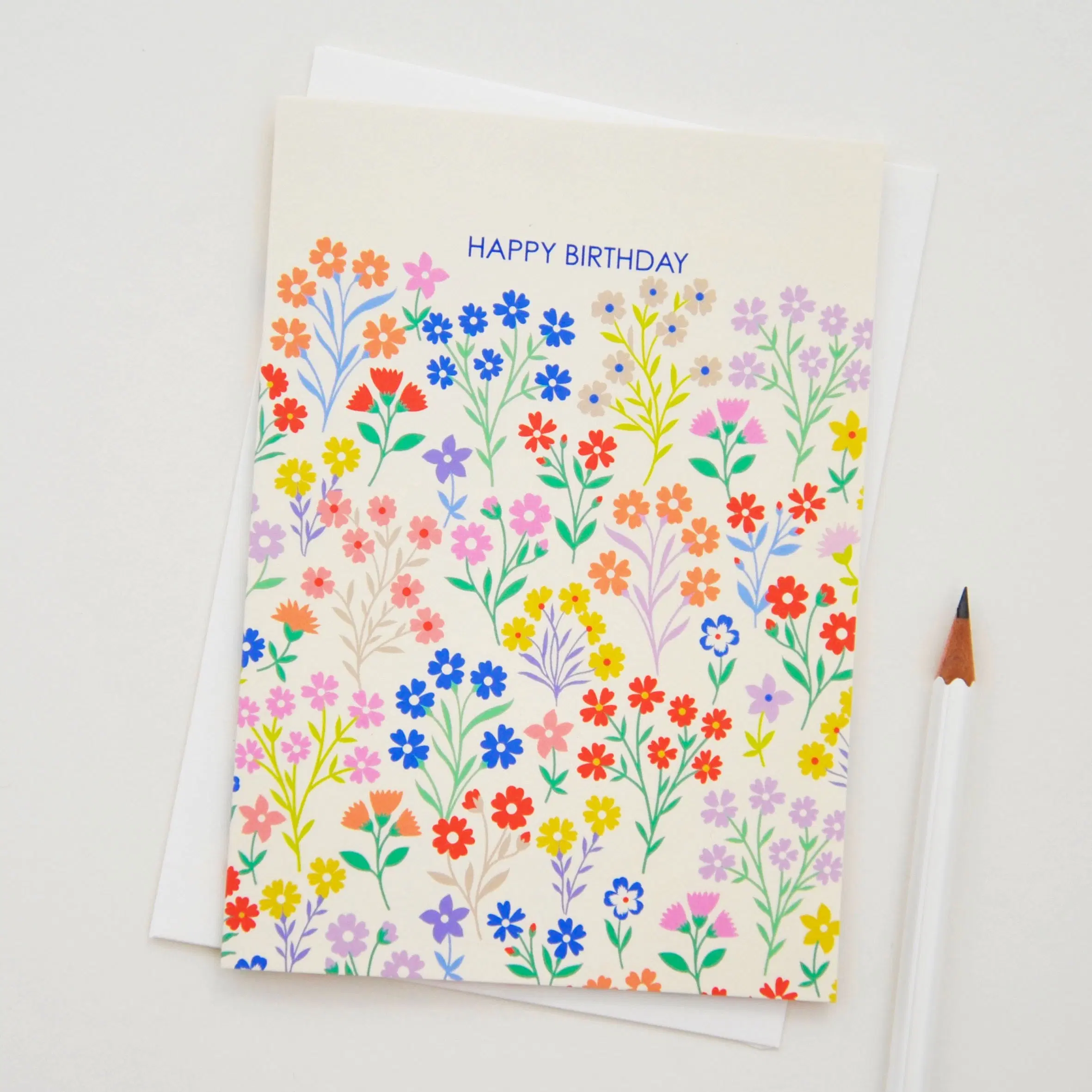 Flora Birthday Card