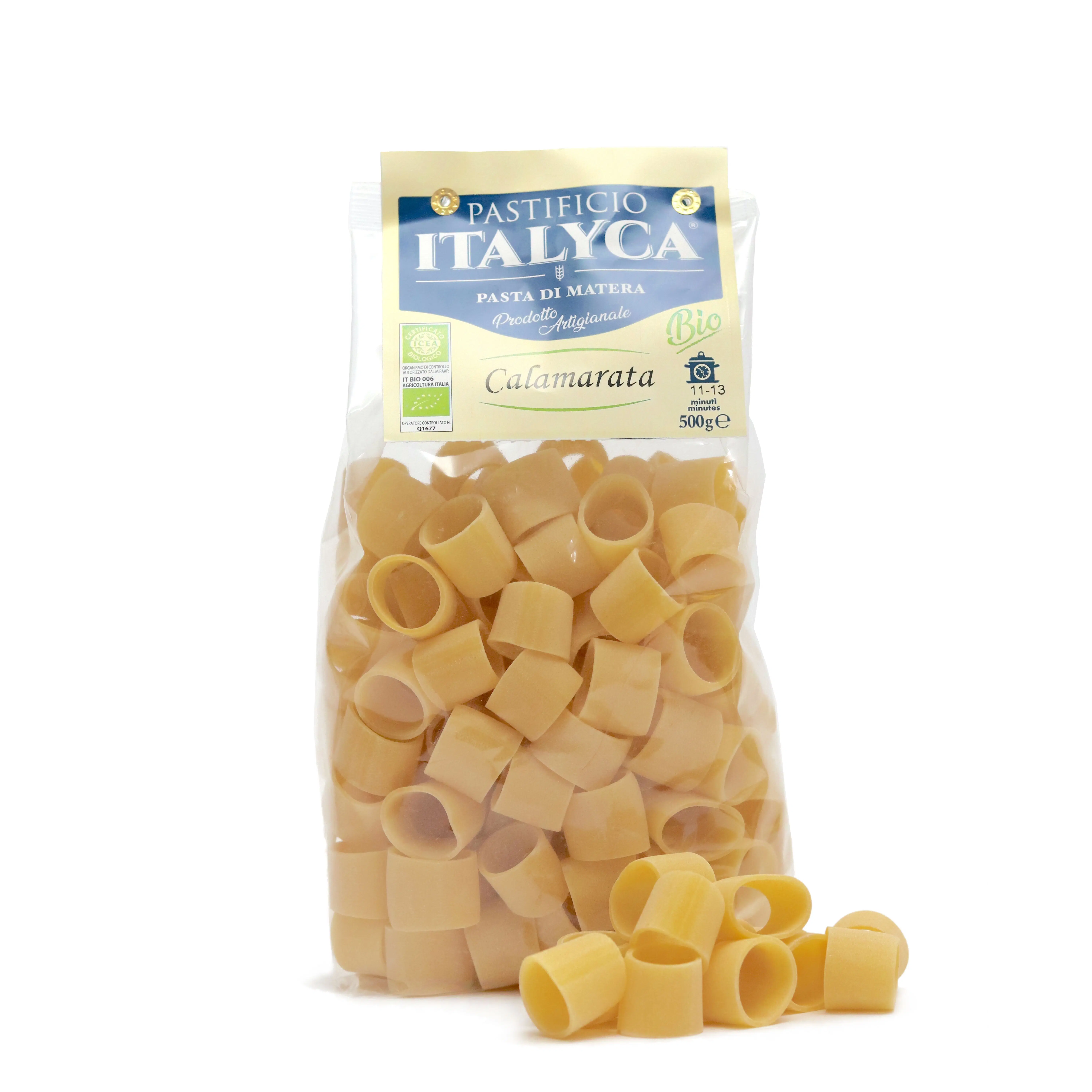 Calamarata PÂTES ARTISANALES 100% ITALIENNES