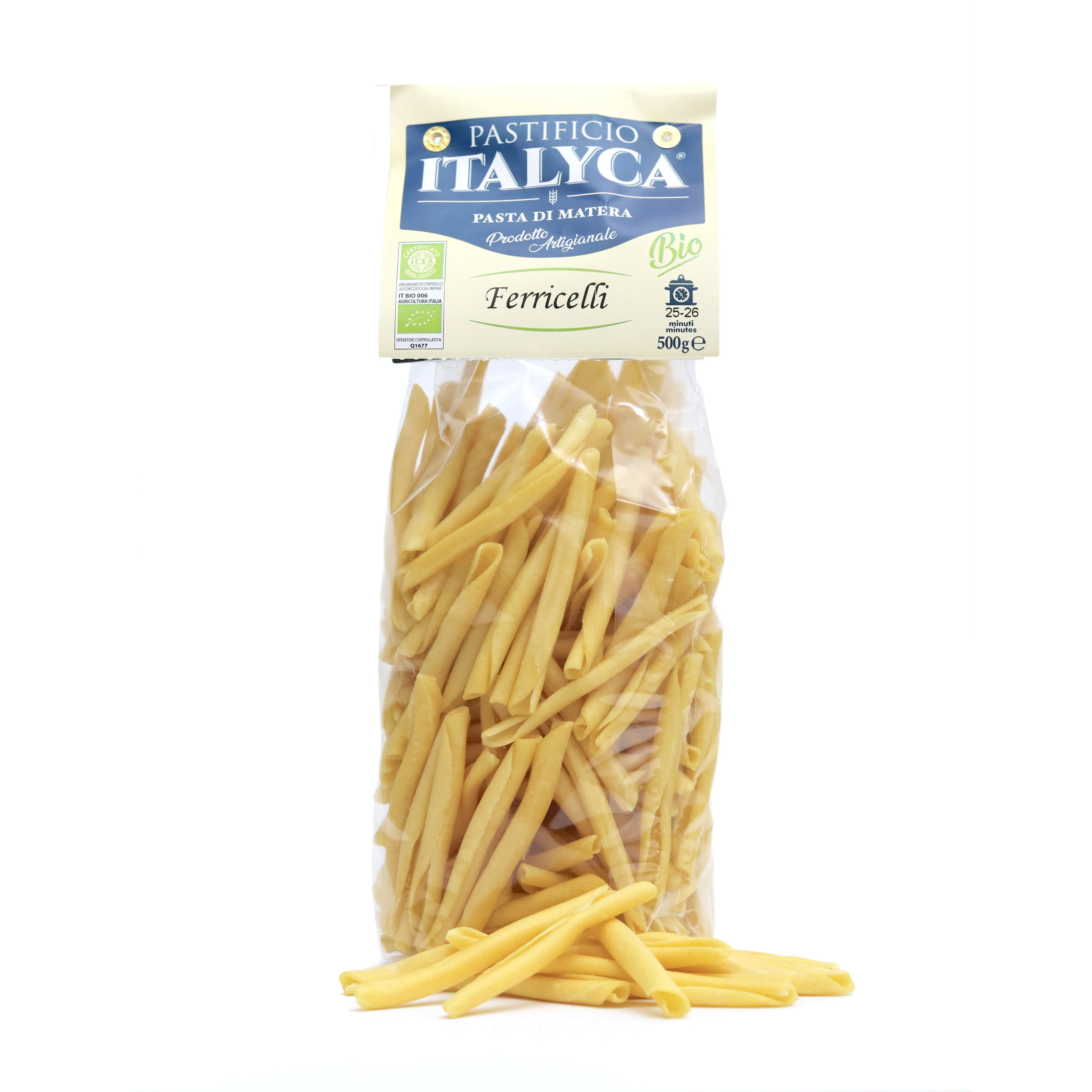 Ferricelli PÂTES ARTISANALES BIO 100% ITALIENNES