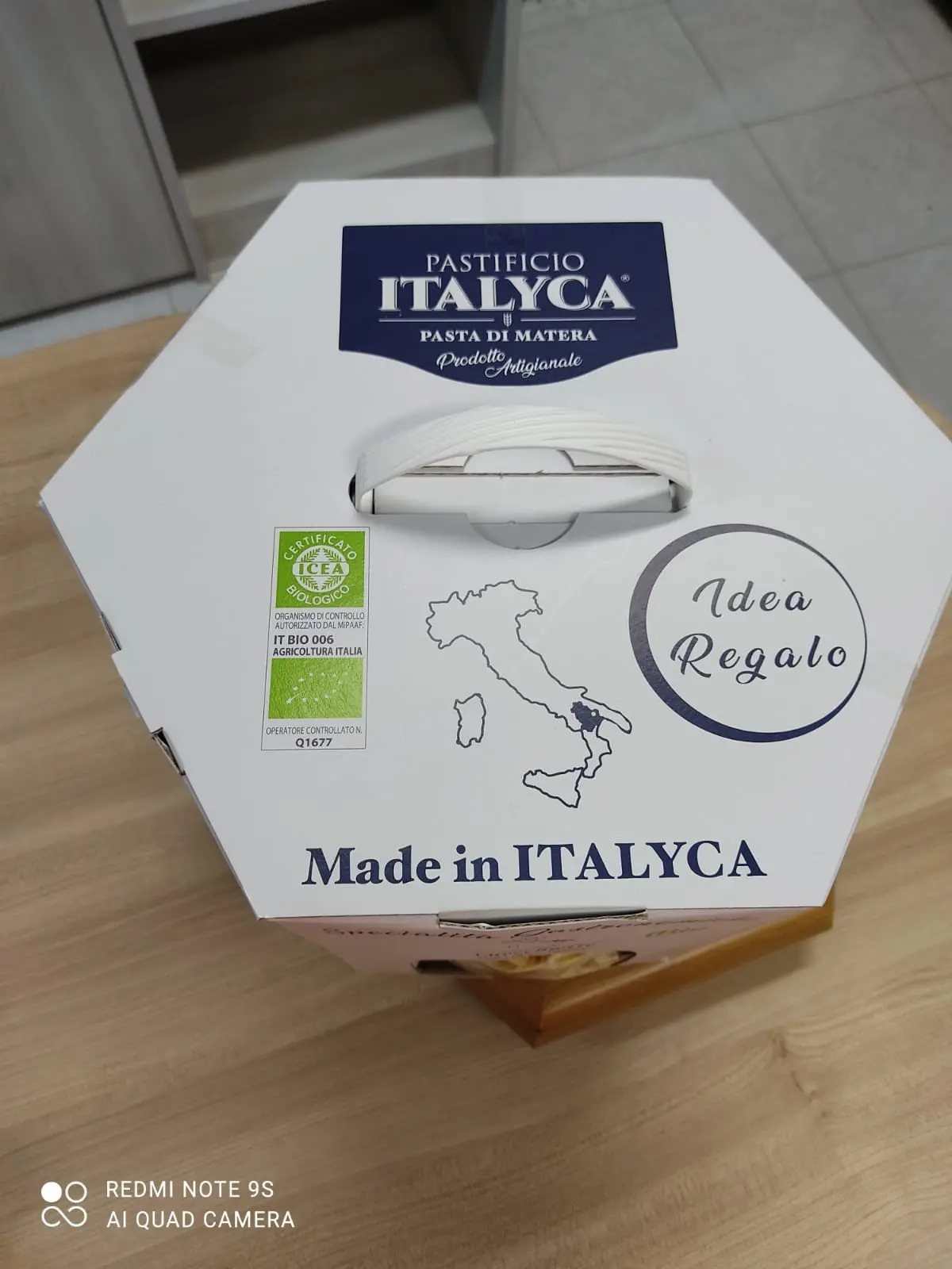 IDÉE CADEAU PASTIFICIO ITALYCA PÂTES ARTISANALES BIO 100% ITALIE