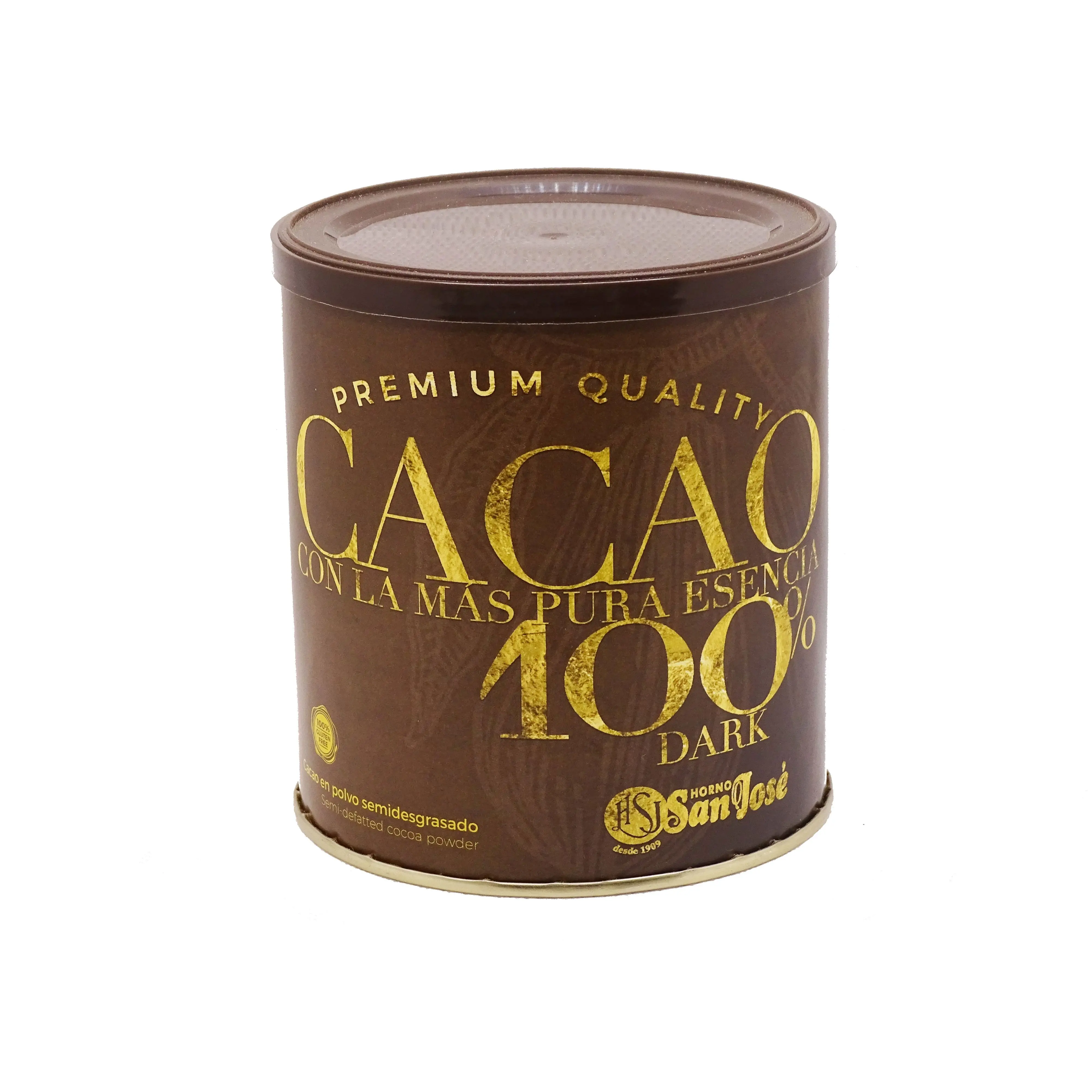 100% MEDIO GRASA COCOA - Tarro 250 g