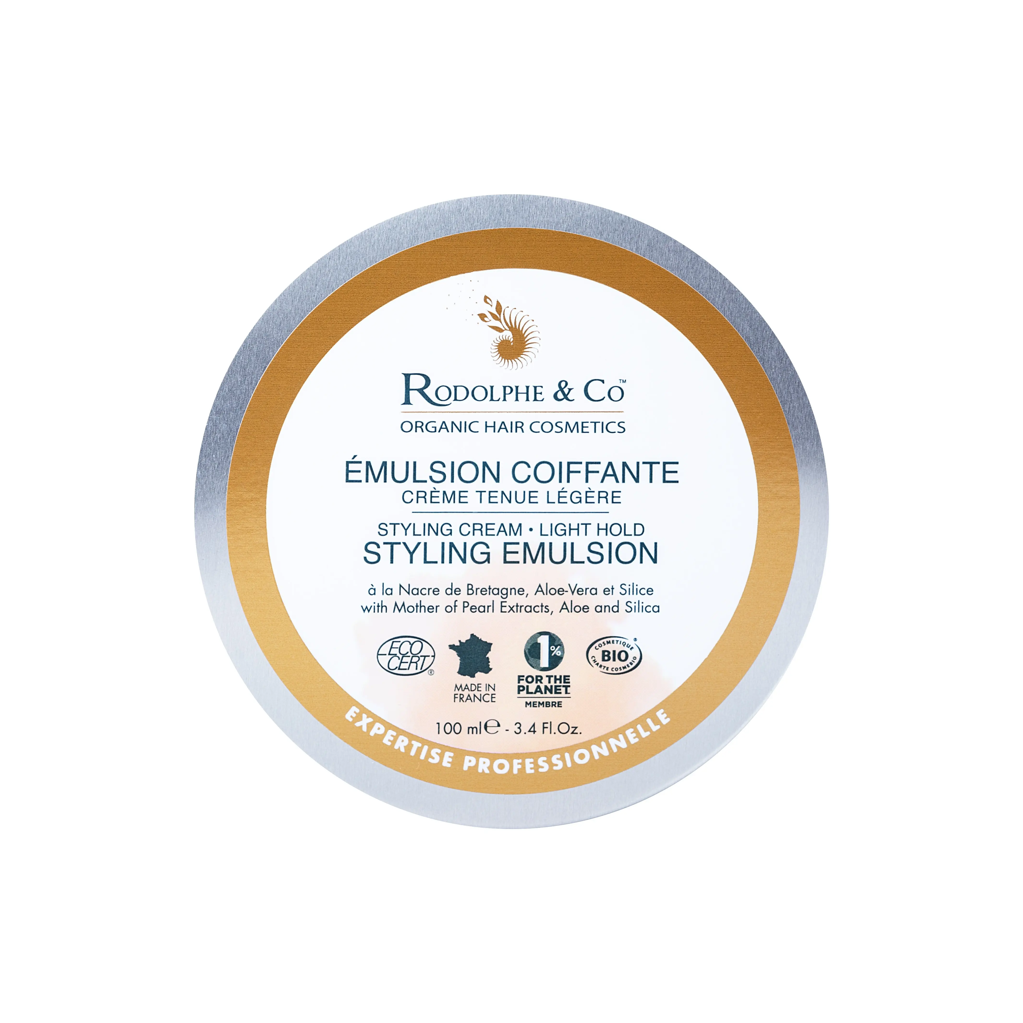 Styling Emulsion - Light hold, certified organic