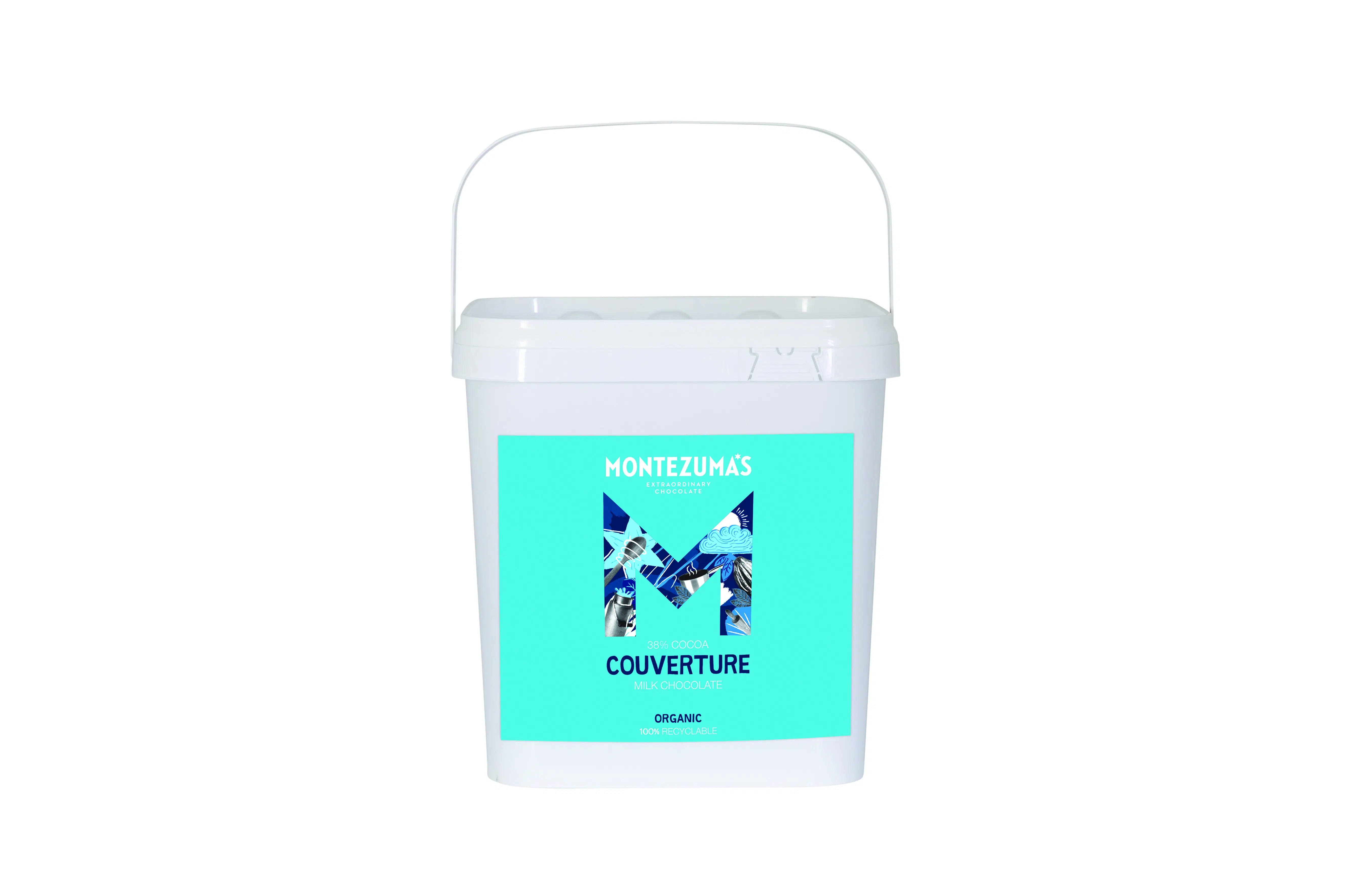 Organic Milk Couverture 3kg Bulk Tub