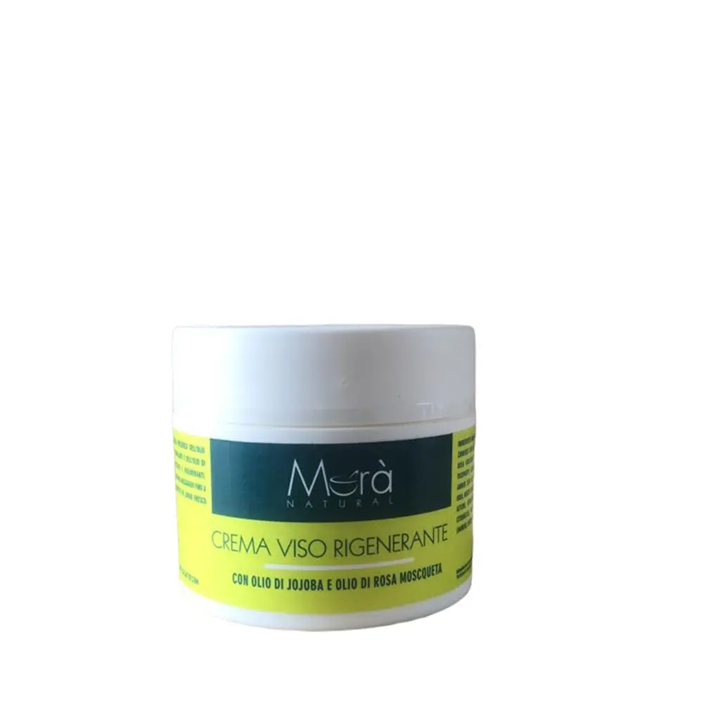 Crema nutriente con olio di jojoba e rosa mosqueta Morà naturale - vasetto 50ml
