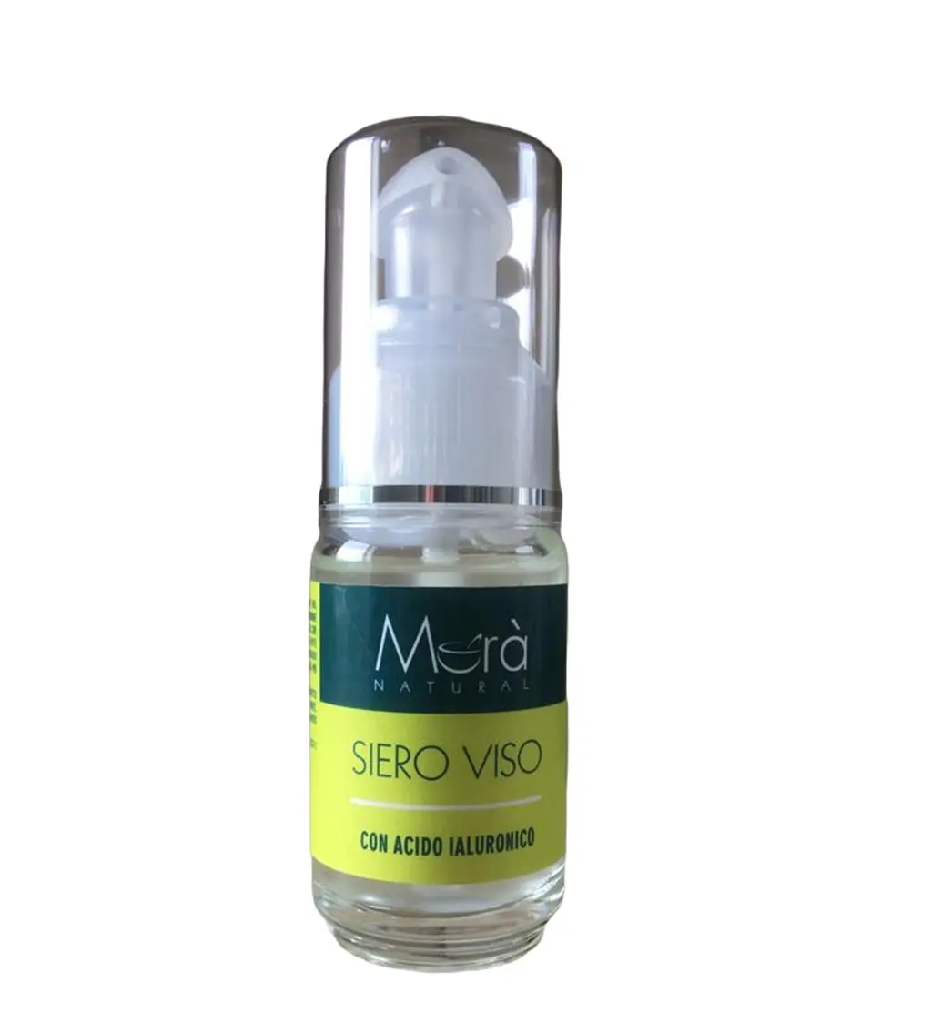 Siero viso all'acido ialuronico Morà naturale - flacone 30ml