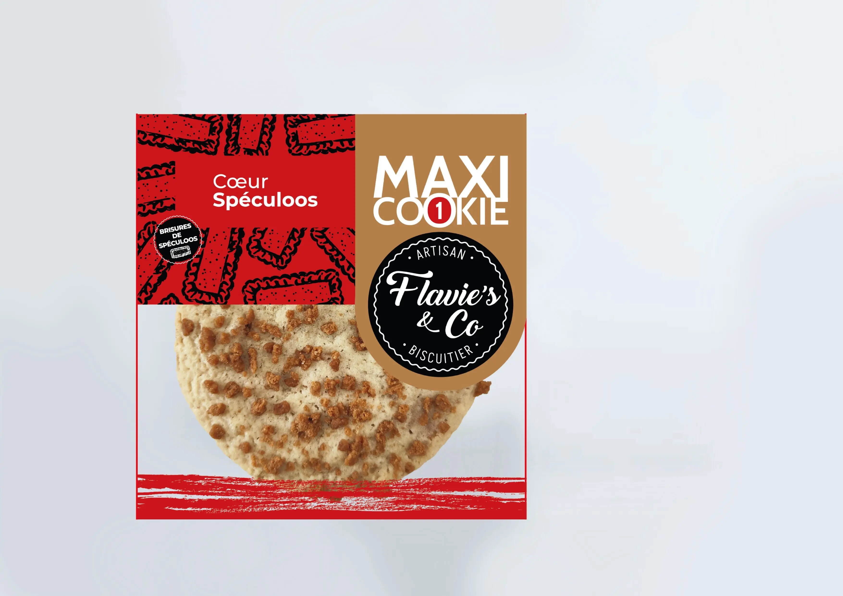 Speculoos Heart Cookie