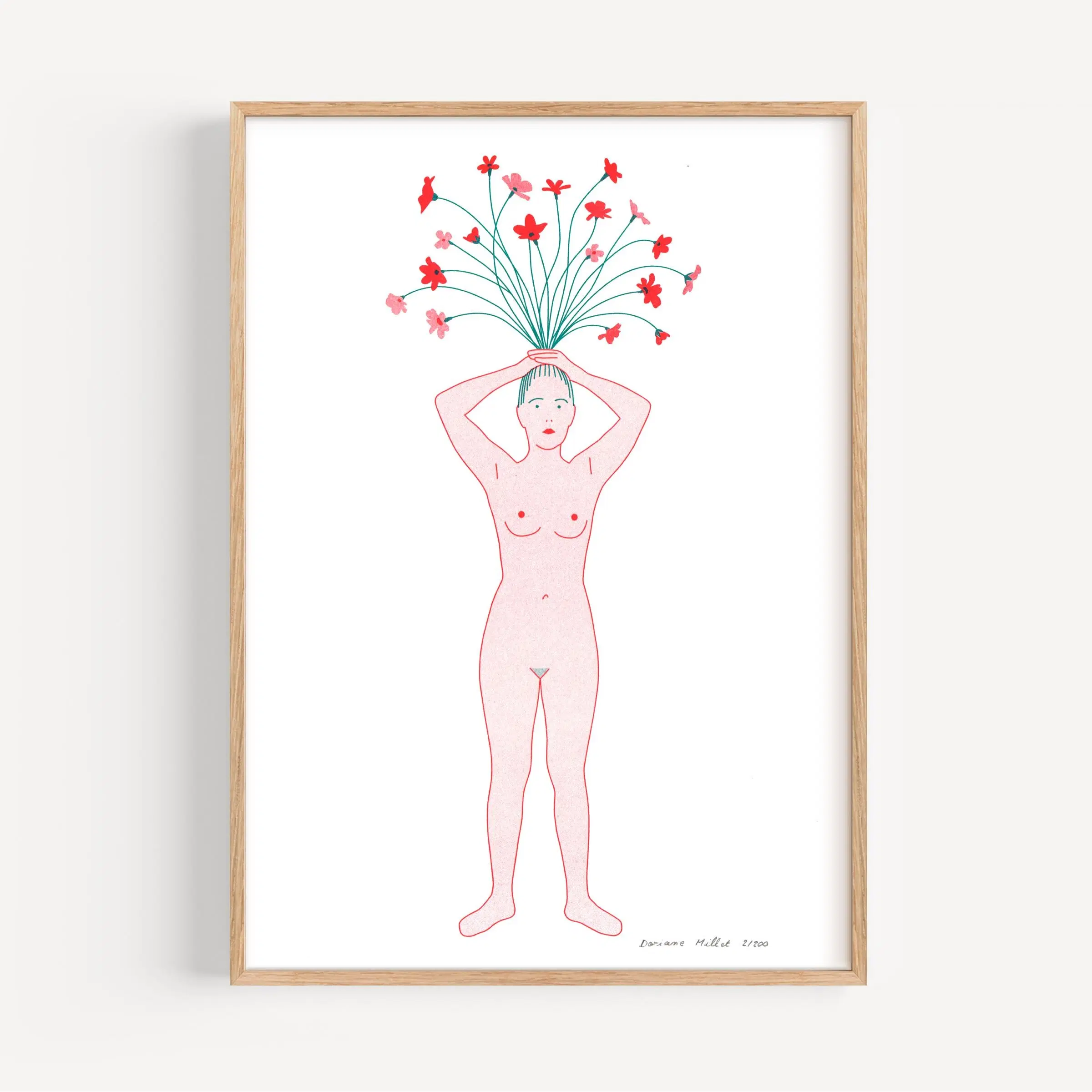 Bloom | A4 Risography | Signed limited edition
