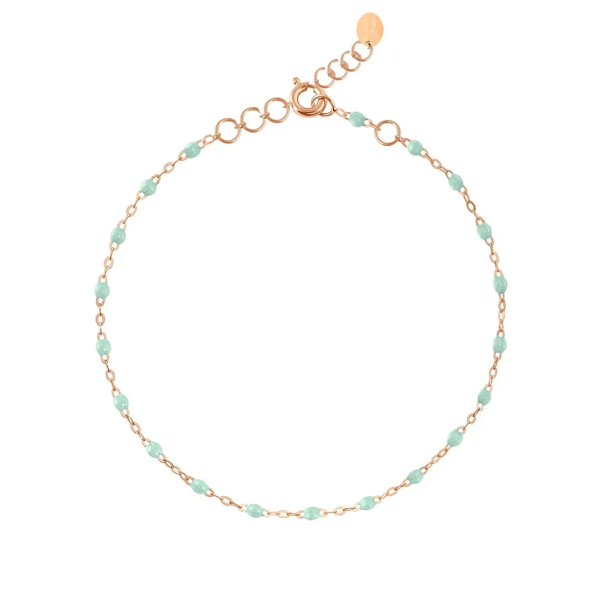 PASTEL GREEN RESIN BRACELET