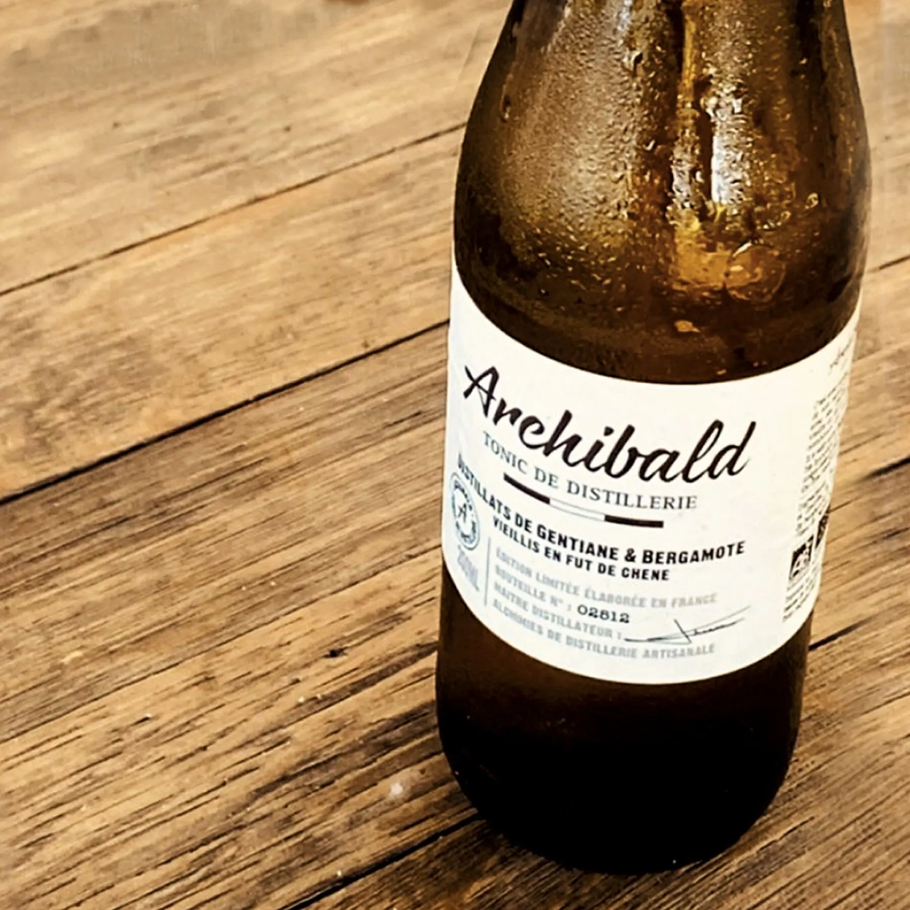 ARCHIBALD LA RESERVE CUVEE SANS ALCOOL VIEILLI EN FUT DE CHENE BIO 250 ML