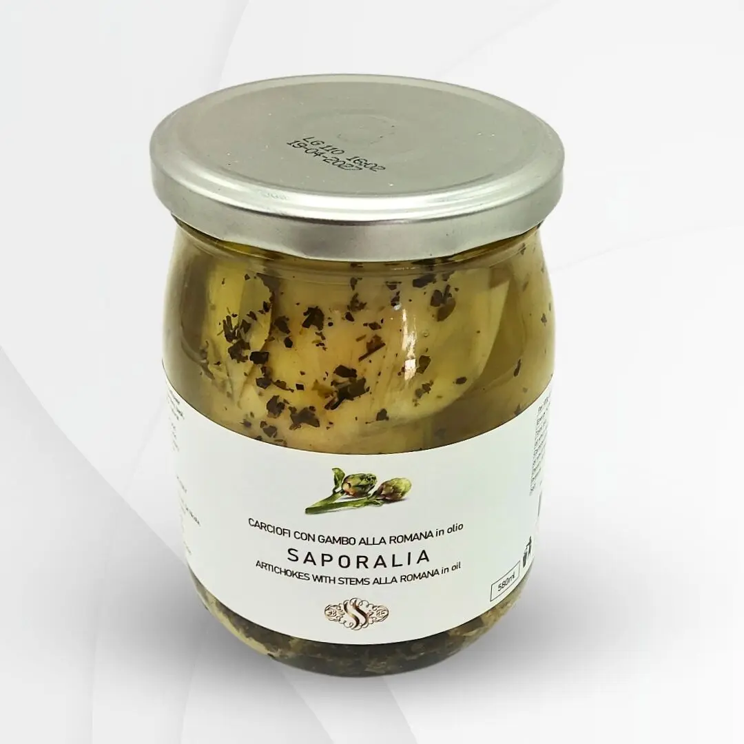 Artischocken mit Stiel „Alla Romana“