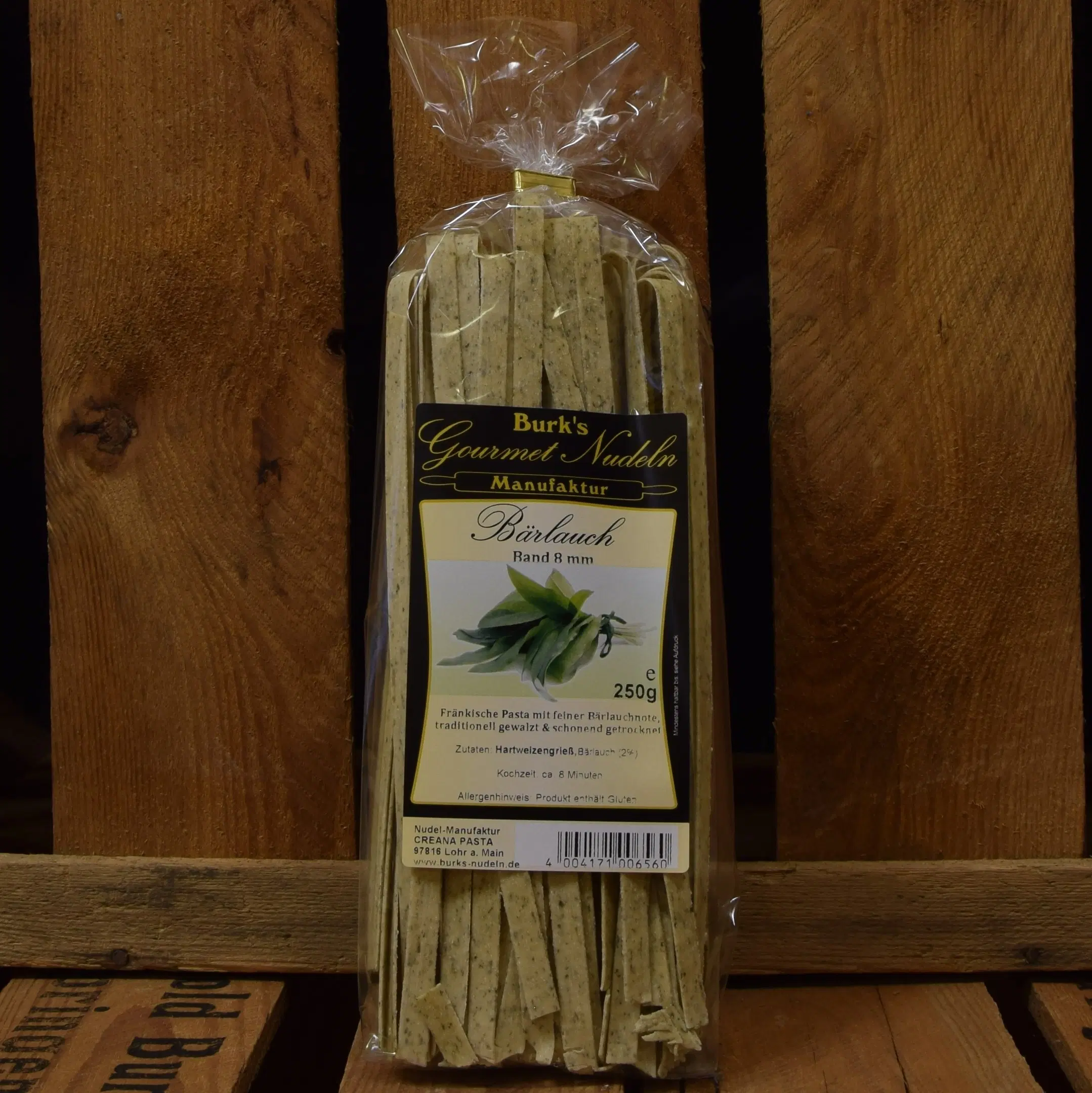 Tagliatelle Gourmet Aglio Selvatico Fascetta 8mm Pasta arrotolata extra lunga